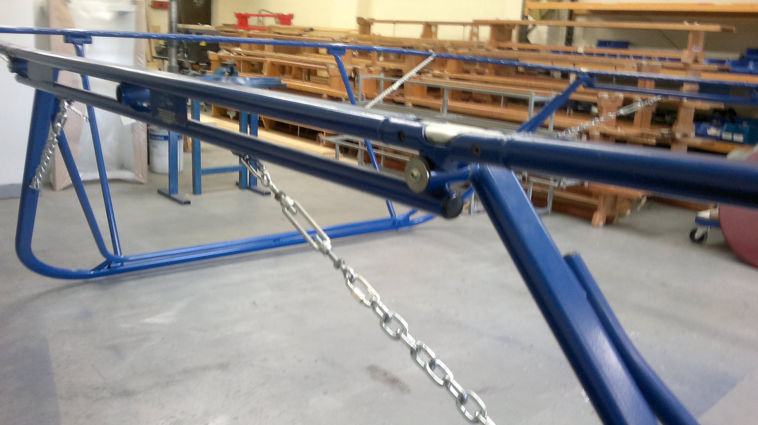 Refurbishment of 77a Trampoline