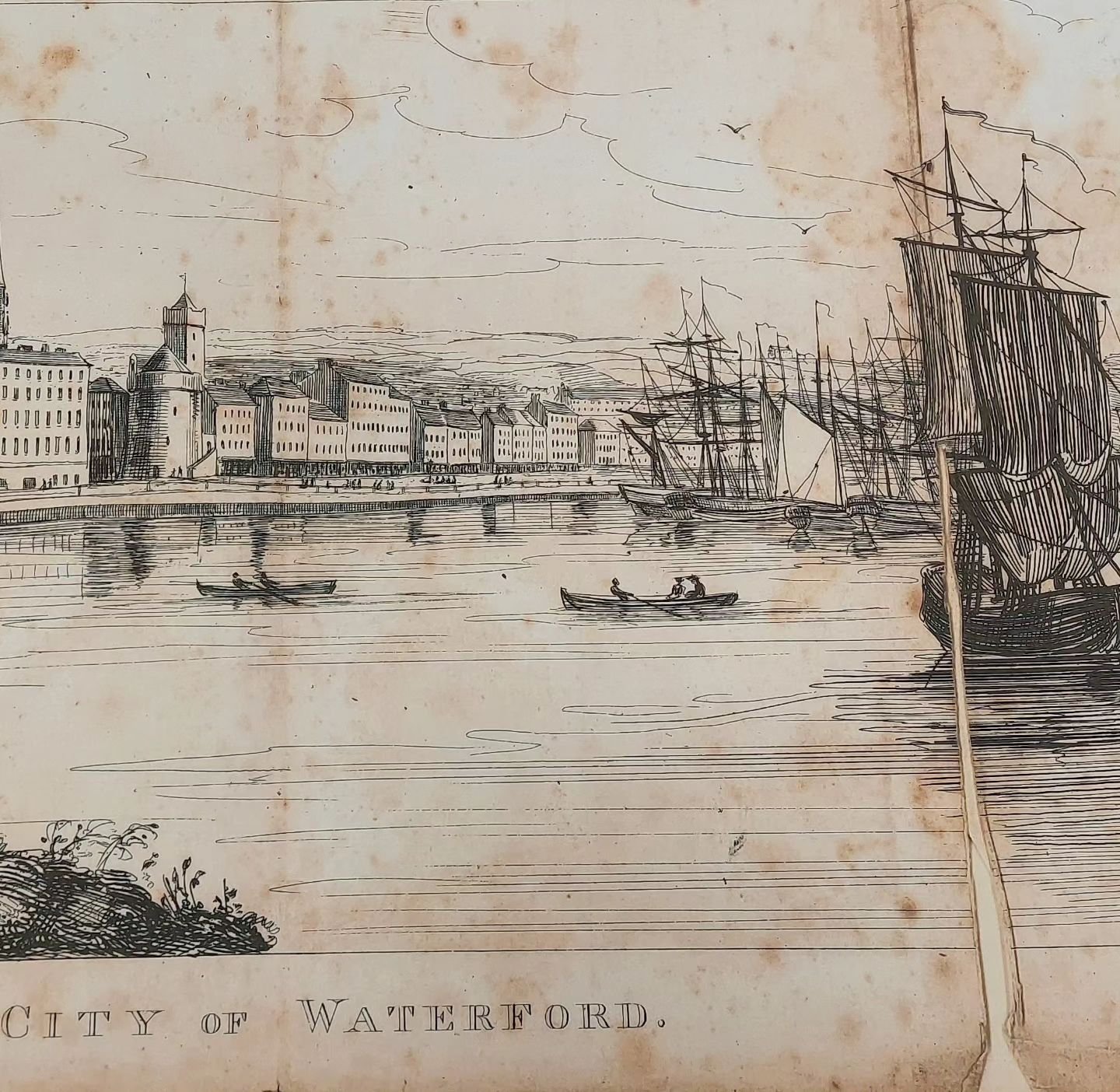 Published in 1824, we have been trusted with capturing some of the maps and etchings from this 200 year old book before it goes to be rebound in Muckross.

We will show you how it cleans up 😊

#conservation