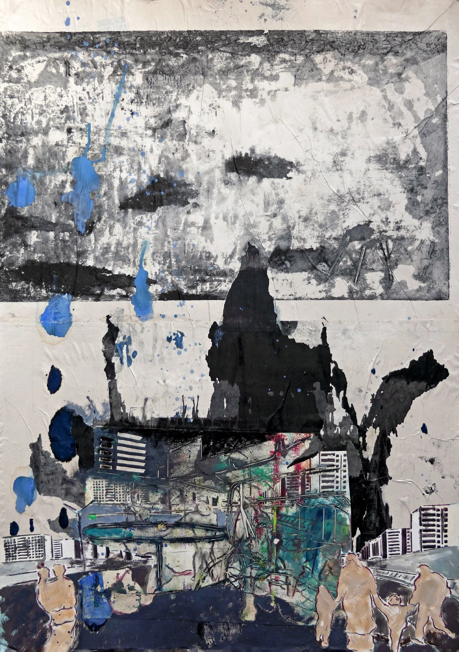 TBrezing, Refuge, 100 x 70cm, mixed media on paper 2019.jpg