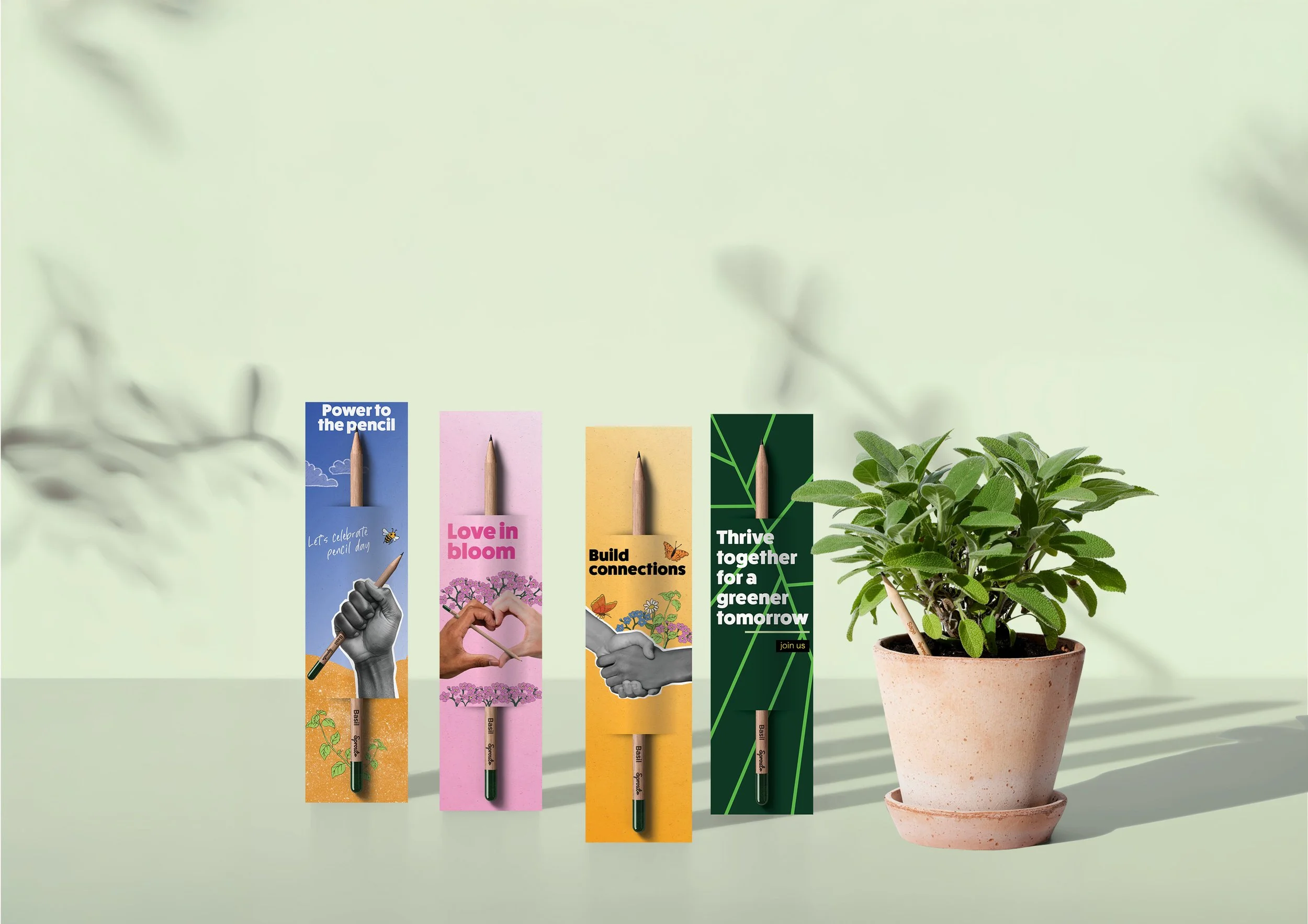 Studio GBM X SproutWorld Plantable Pencil