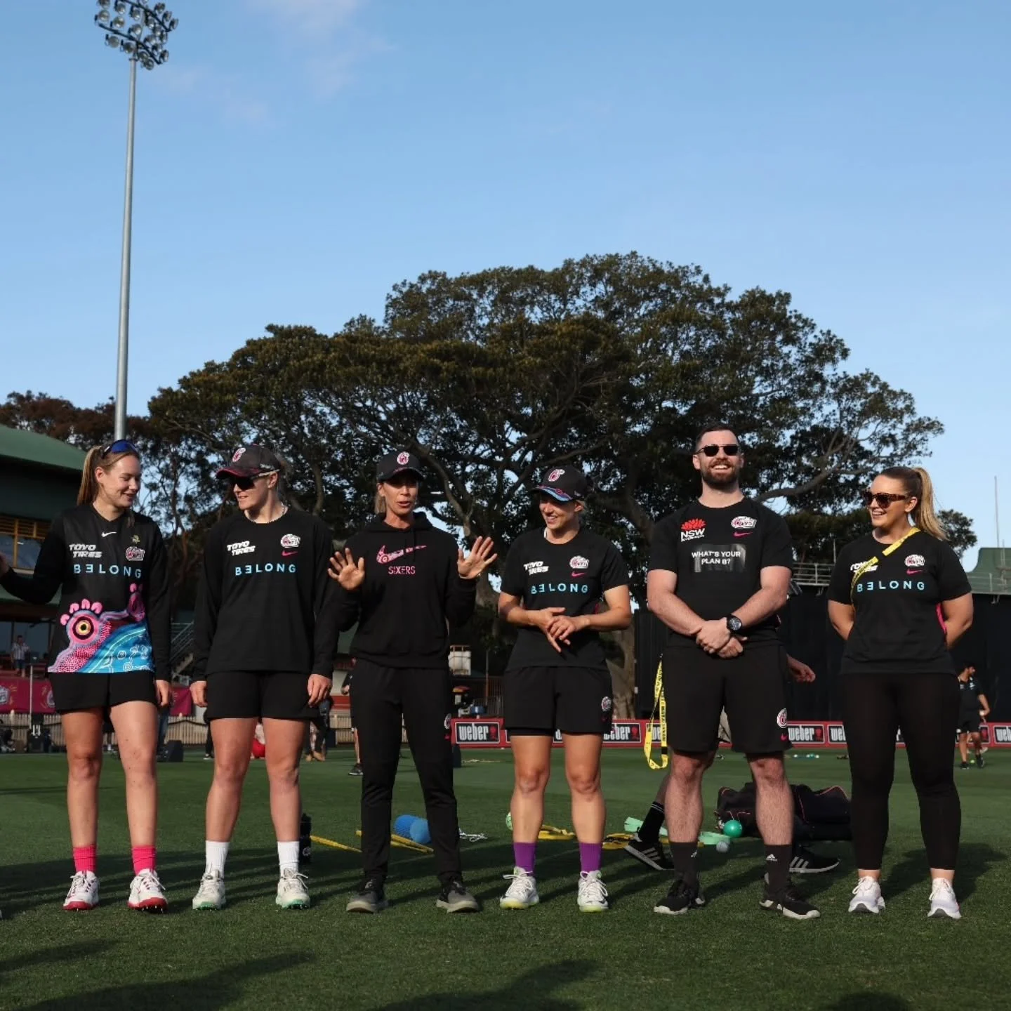 SYDNEY SIXERS WBBL 🏃&zwj;♀️🏏🏟
.
It's been a quiet year on the socials for me this year- so looking back on 2024, I wanted to recap on a few of the highlights!
.
Unreal experience to go across on a 5-week secondment to @sixersbbl for the first half