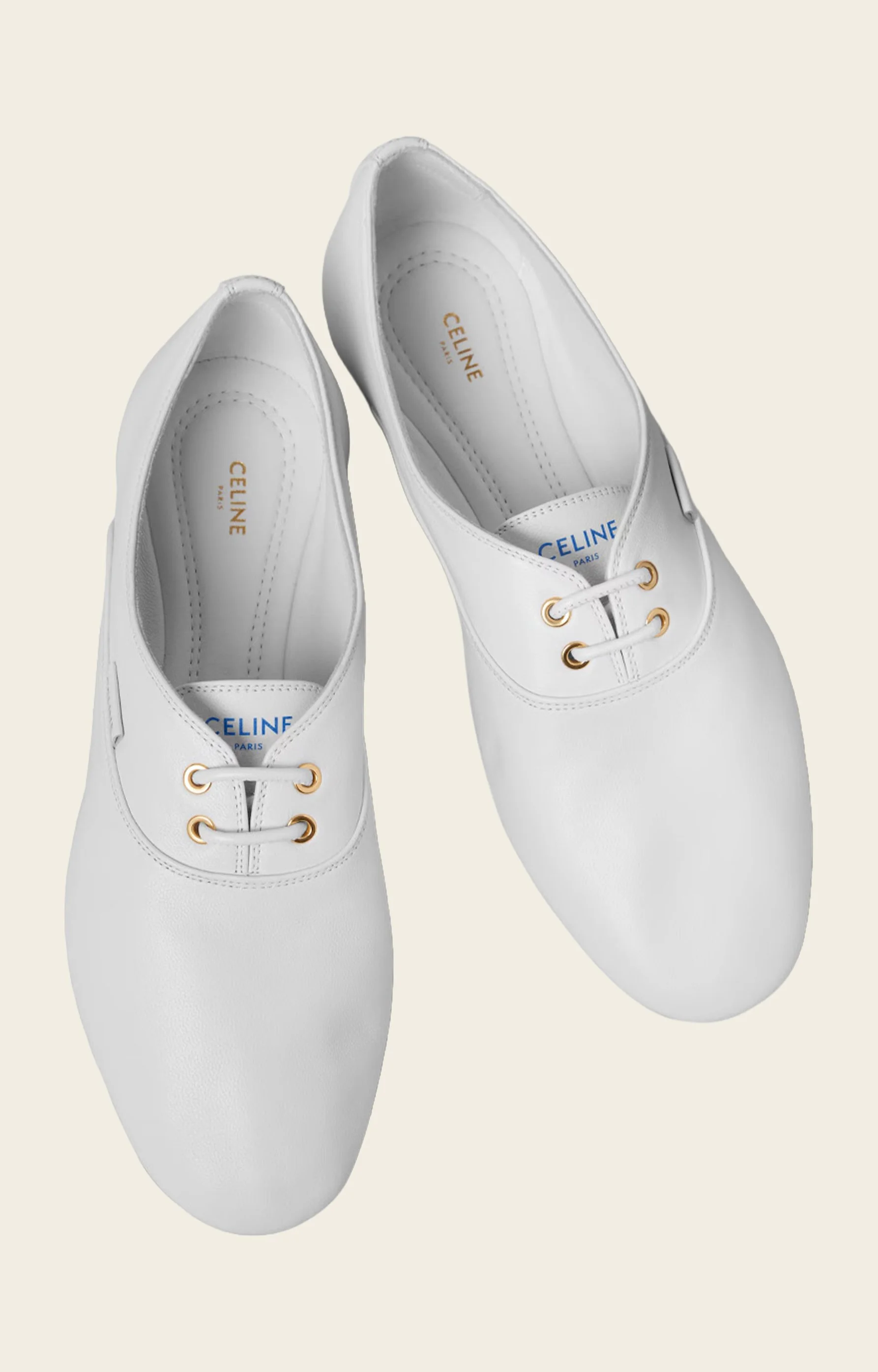 Celine Derbies and Artwork by Ash Roberts