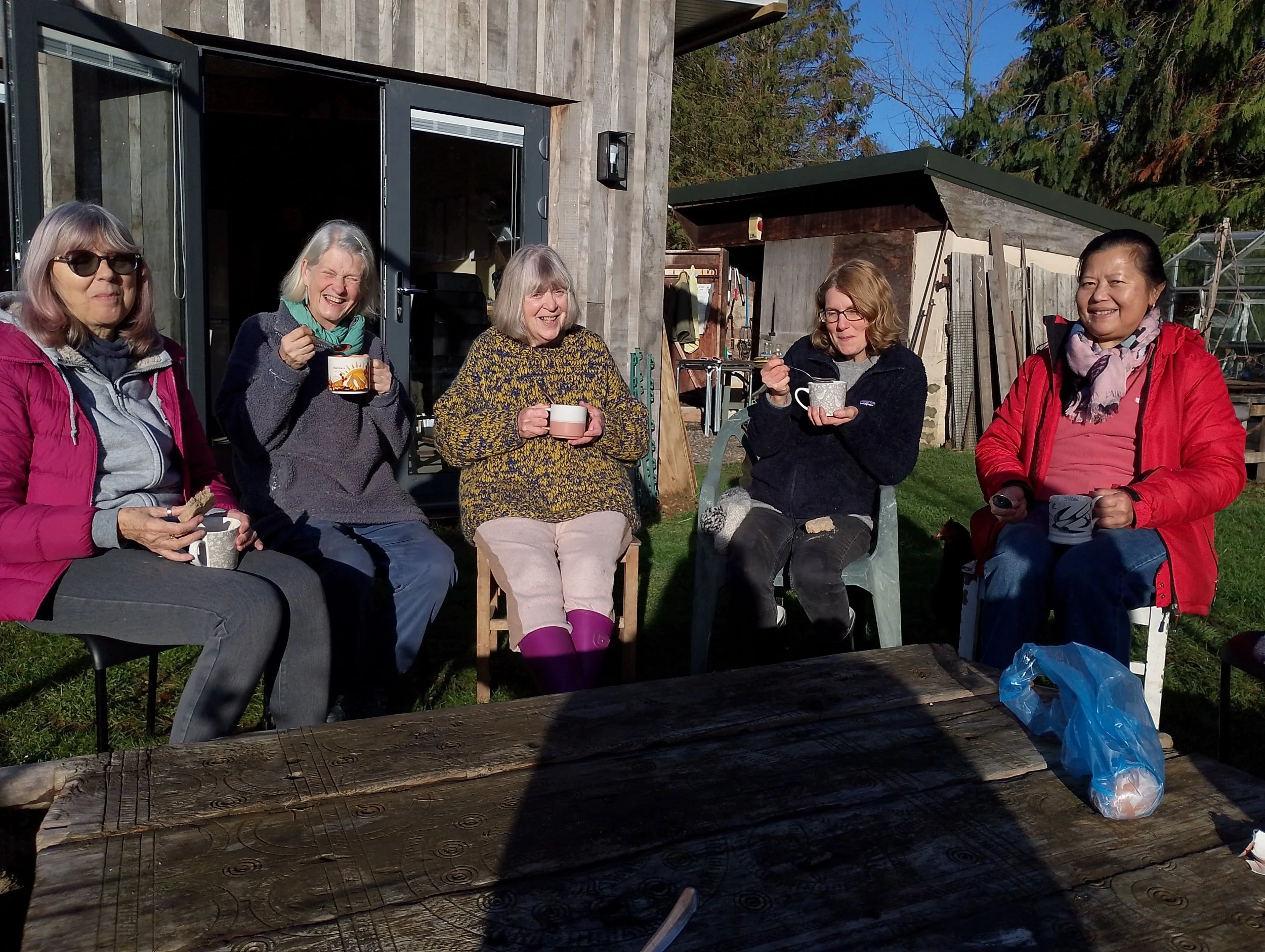 So much solstice and new moon rain