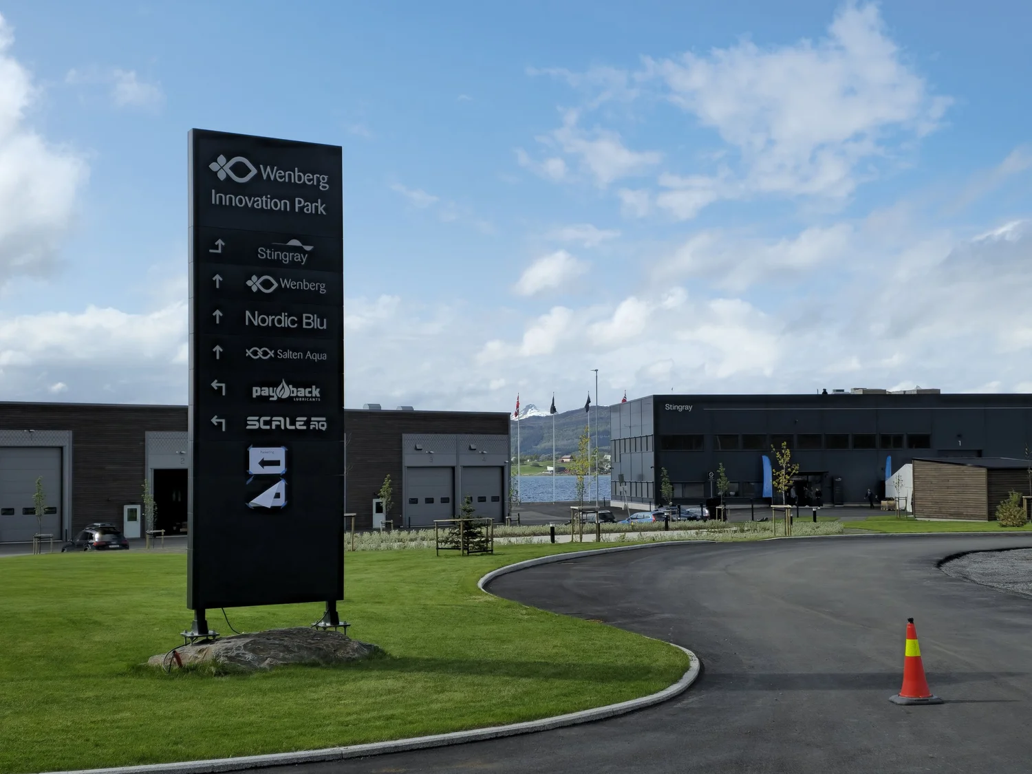 Offisiell åpning av Wenberg Innovation Park på Fauske — Salten Aqua