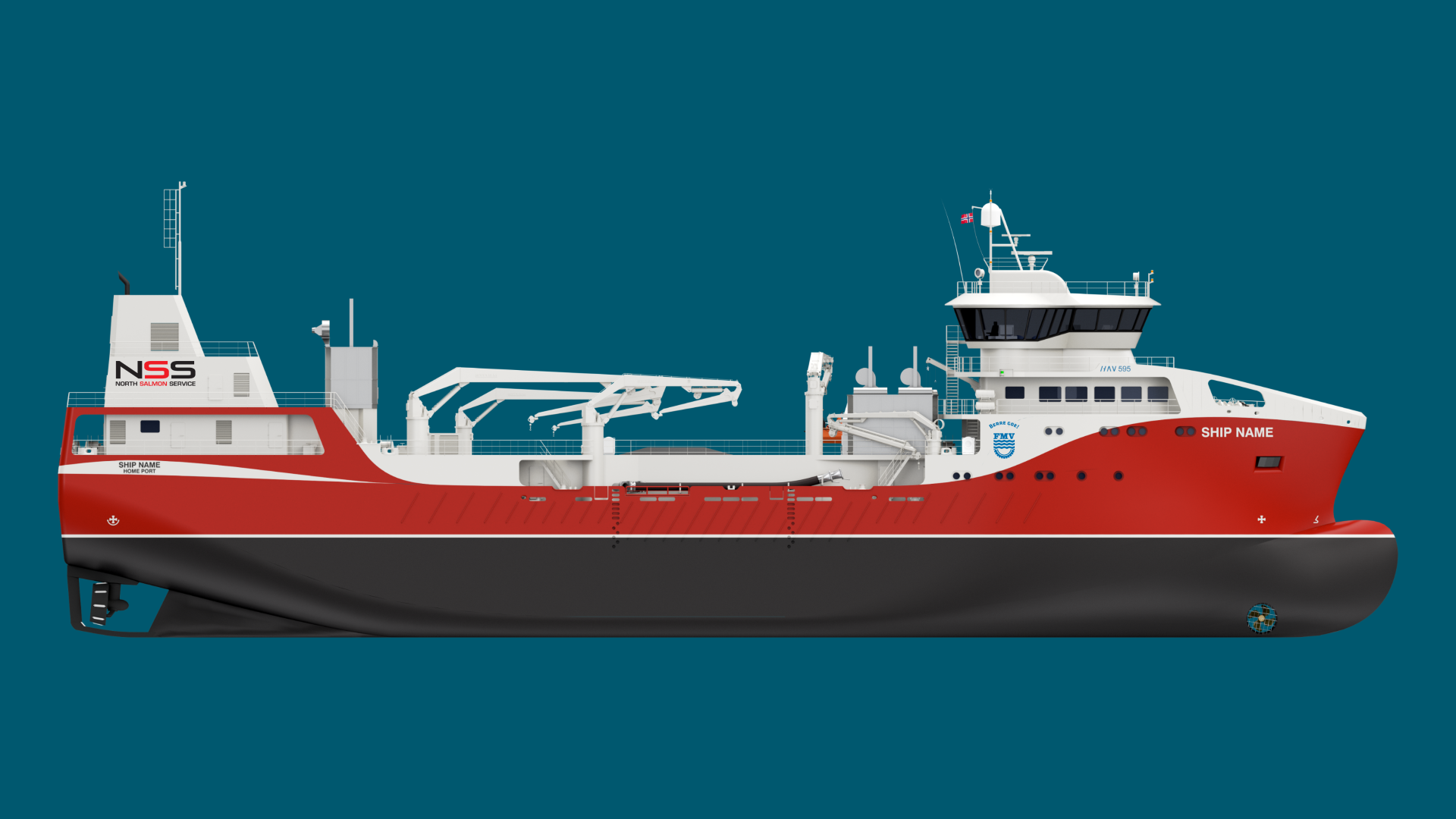 NSS med ny brønnbåt - skal i drift hos Salten Aqua