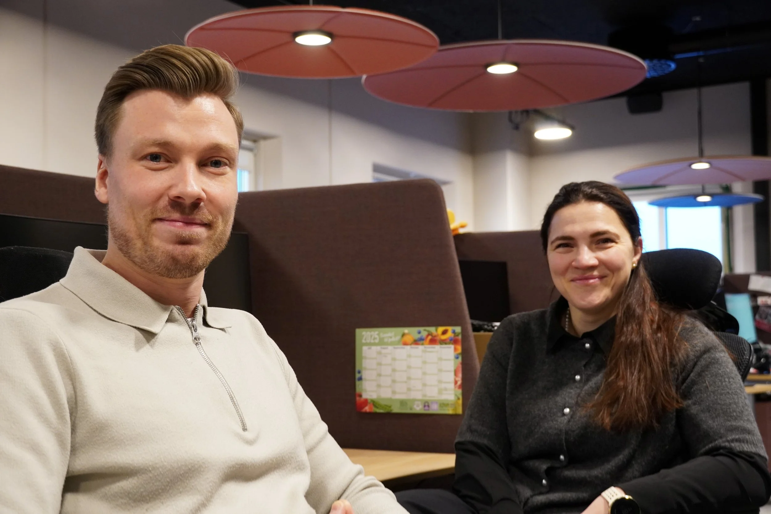 To nye innkjøpsansvarlige i Polar Quality