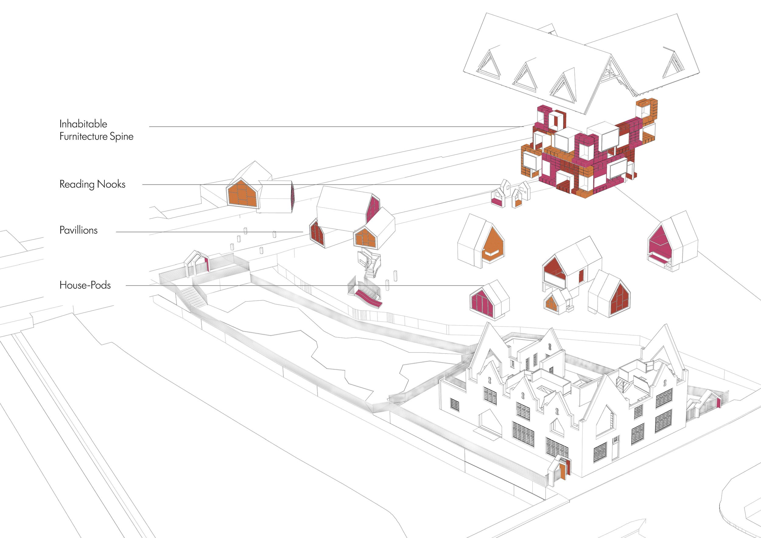 Exploded Axonometric