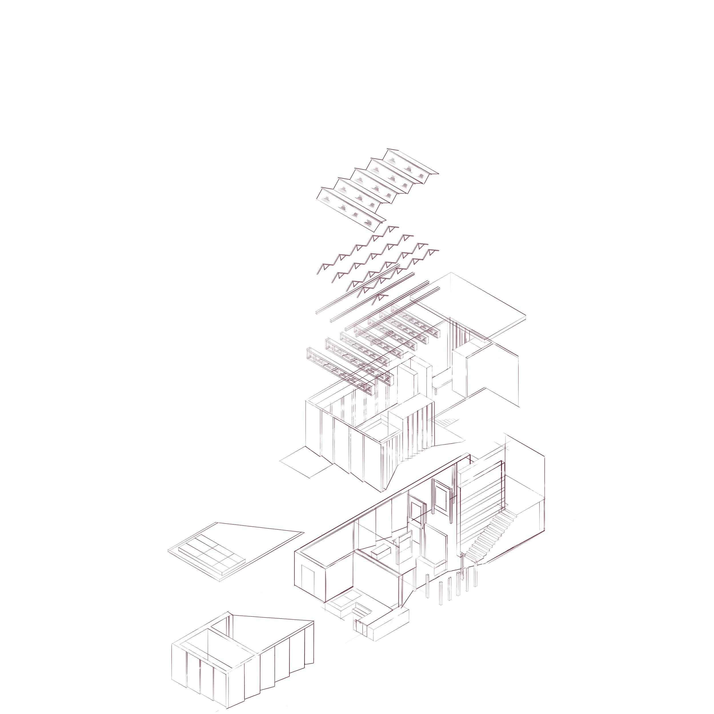 Exploded Axonometric