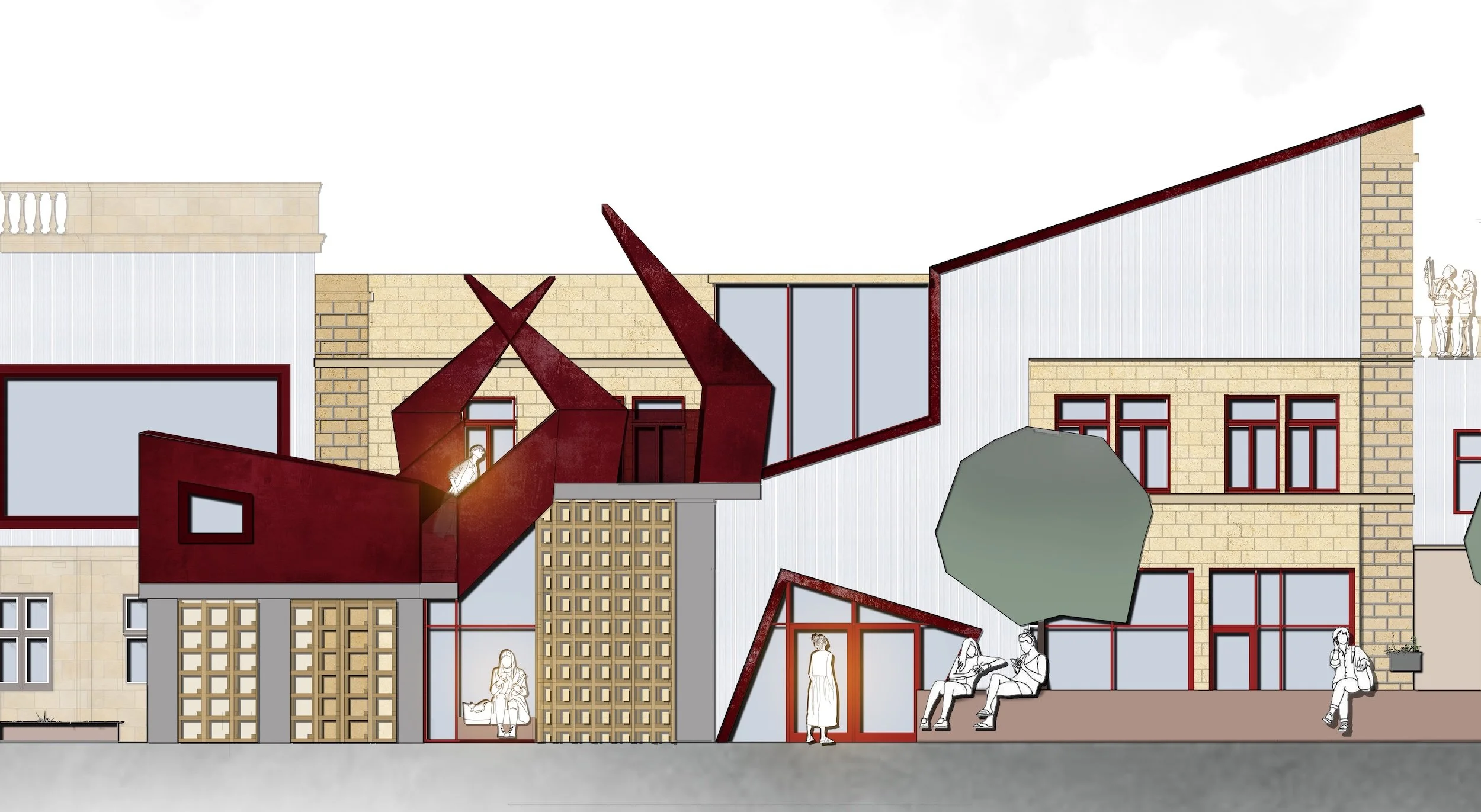 Institute Street Elevation 