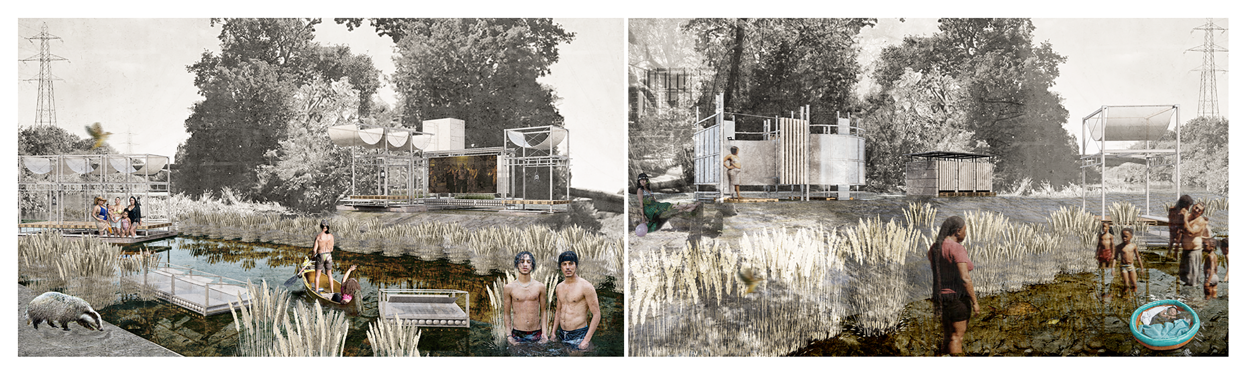 Moment of Intervention at Hackney Riviera