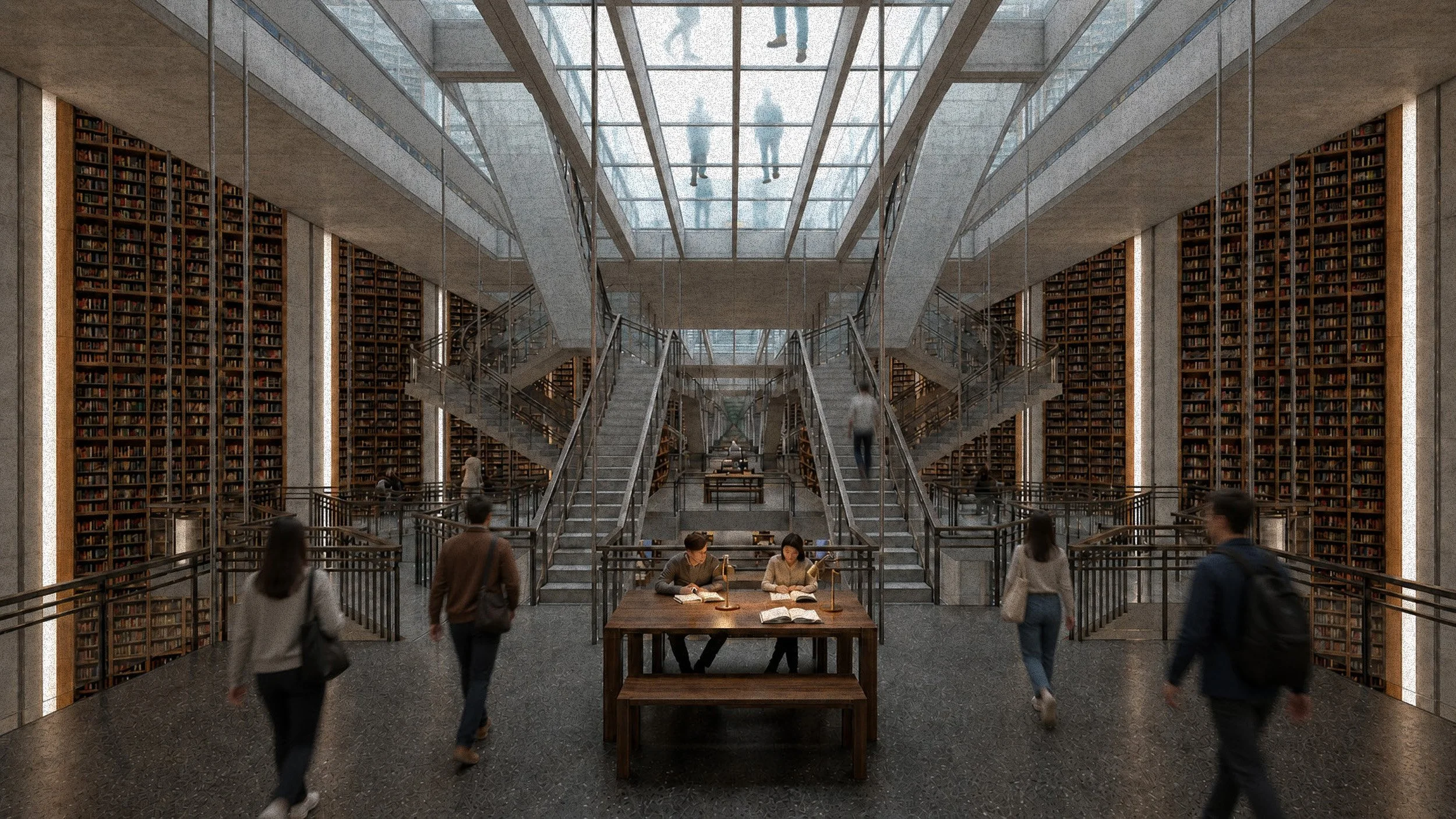 Suspended mezzanine floor