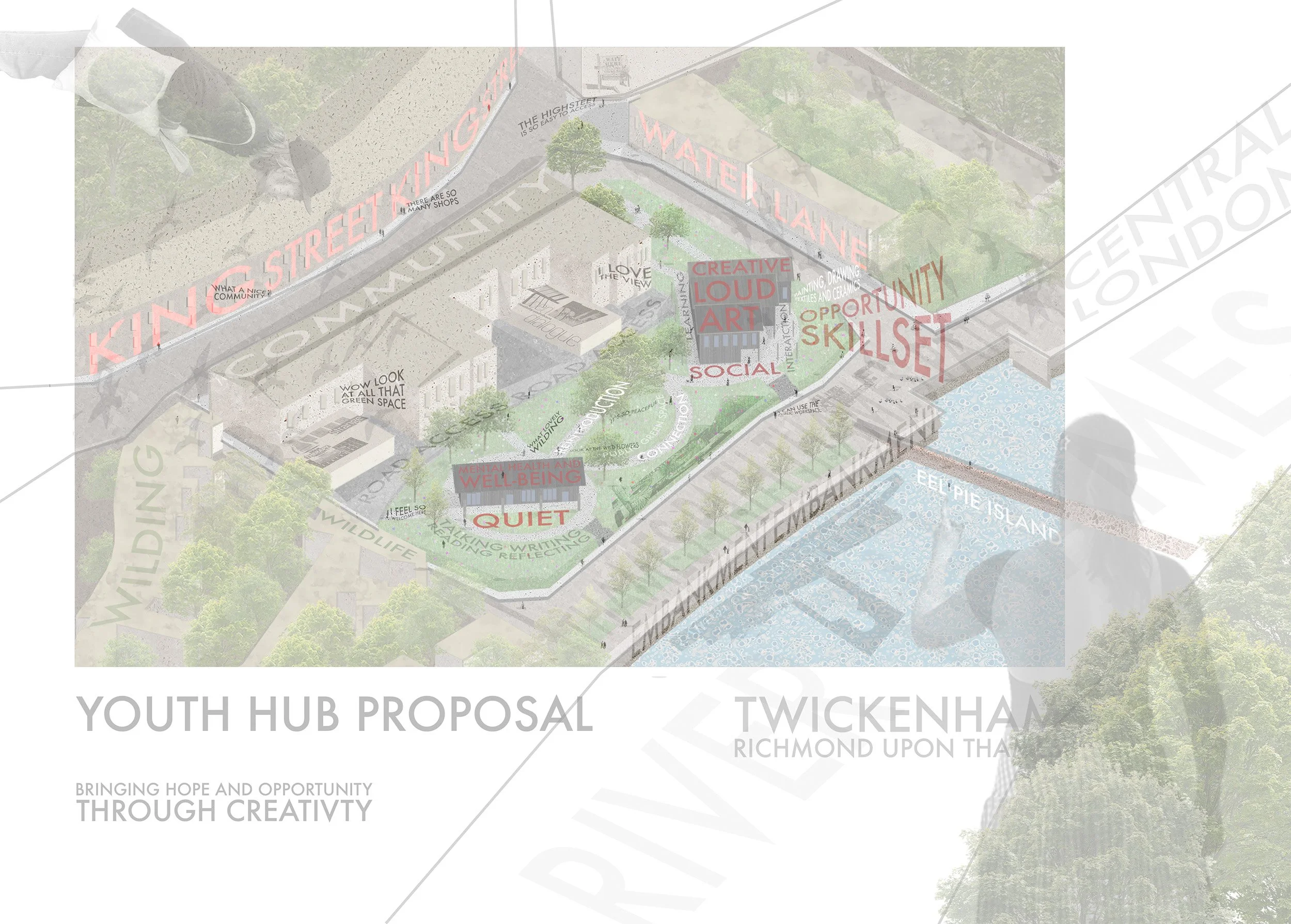 Wider Site Axonometric View