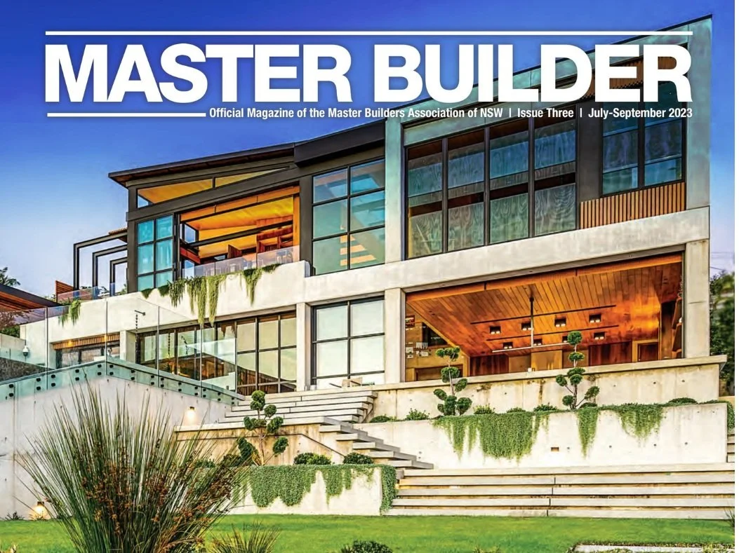 Master Builder magazine cover 2023