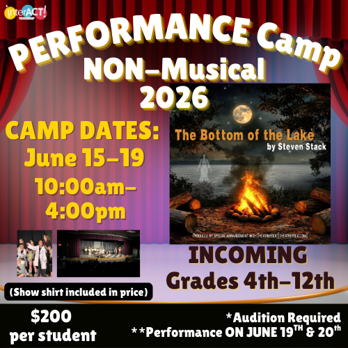 NON-Musical Performance Camp 2026 (Bottom of the Lake)