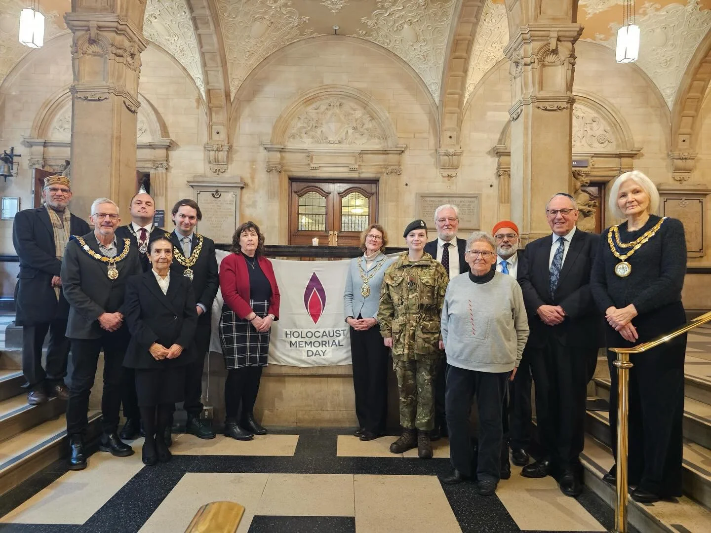 Yesterday, Monday 27th January, marked Holocaust Memorial Day. It was a profound honour for Deputy-Lieutenant Imam Monawar Hussain to represent the Lord-Lieutenant at the commemoration held at Oxford Town Hall.

This year&rsquo;s theme, &lsquo;Bridgi