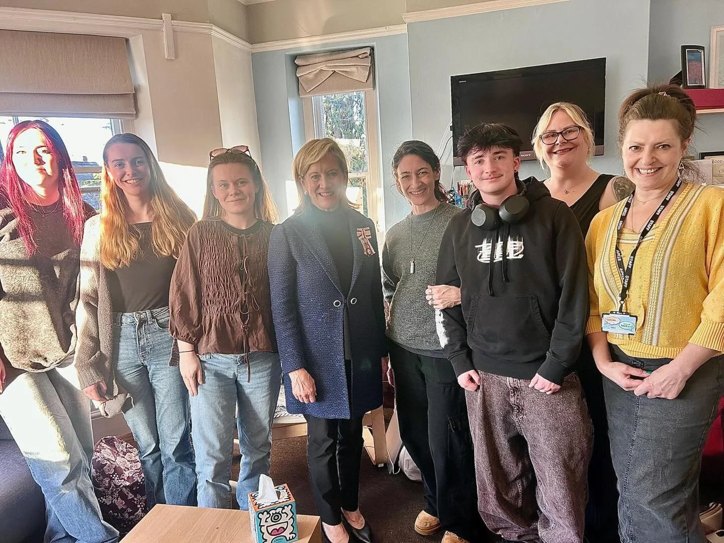 The Lord-Lieutenant, accompanied by Miranda Markham DL, visited Nai&rsquo;s House in Bicester on Wednesday 18 March, where they met Gem and her dedicated team of volunteers, whose compassion and commitment are truly life-changing. Hearing from Jack, 