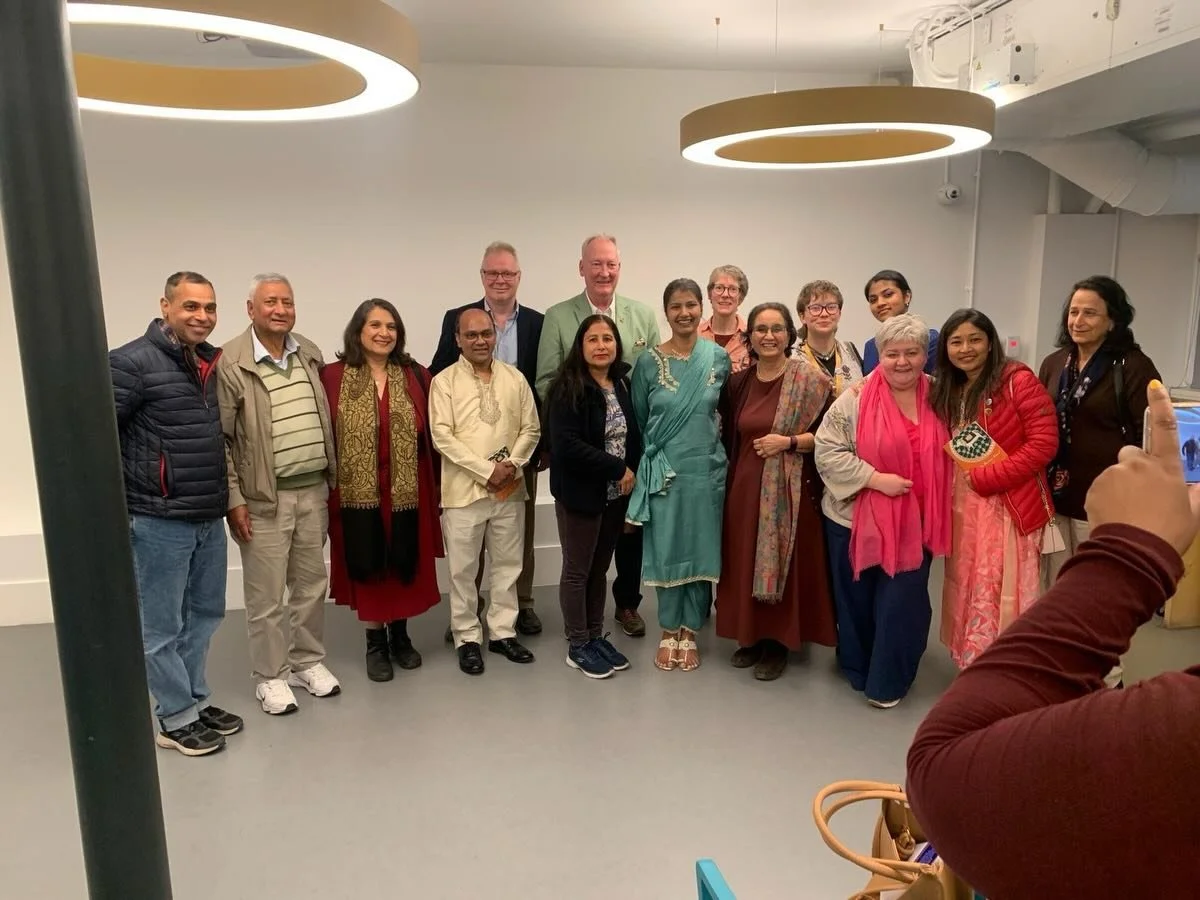 On Friday 15 May 2026, Mr Peter Bennett-Jones CBE DL was pleased to represent the Oxfordshire Lieutenancy at the Museum of Oxford for the celebration of an exhibition charting the journey of the Oxford Hindu Temple and Community Centre.

The evening 