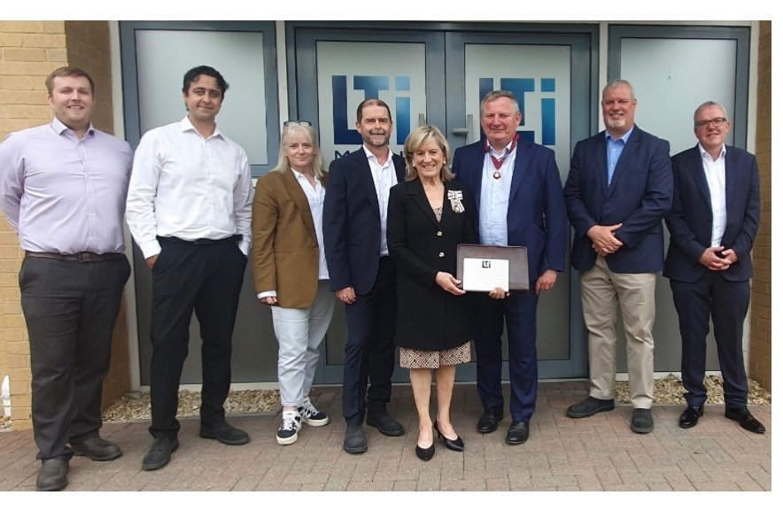 On Friday 29 May, the Lord-Lieutenant of Oxfordshire, Mrs Marjorie Glasgow BEM, visited LTi Metaltech at Milton Park, accompanied by Deputy Lieutenant Mr Mark Beard DL.

Hosted by Managing Director Edgar Rayner, the visit highlighted LTi Metaltech&rs
