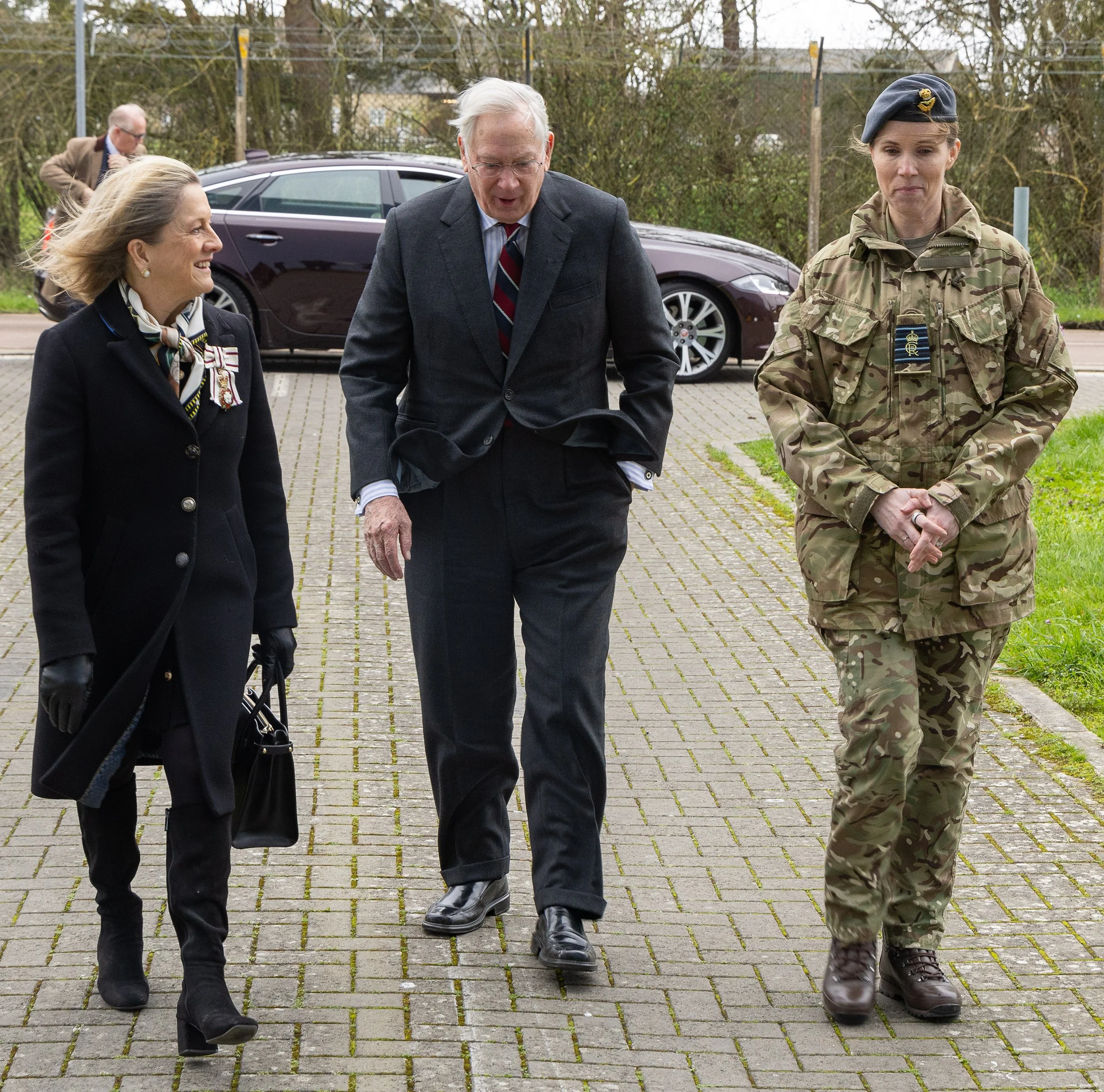 The Duke of Gloucester visits RAAF at RAF Brize Norton