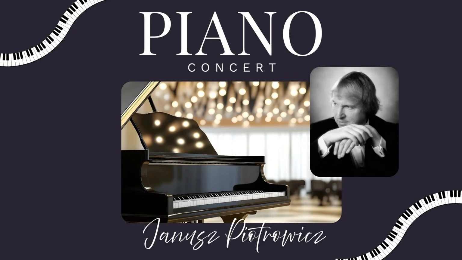 Piano Concert by Janusz Piotrowicz at Stowe