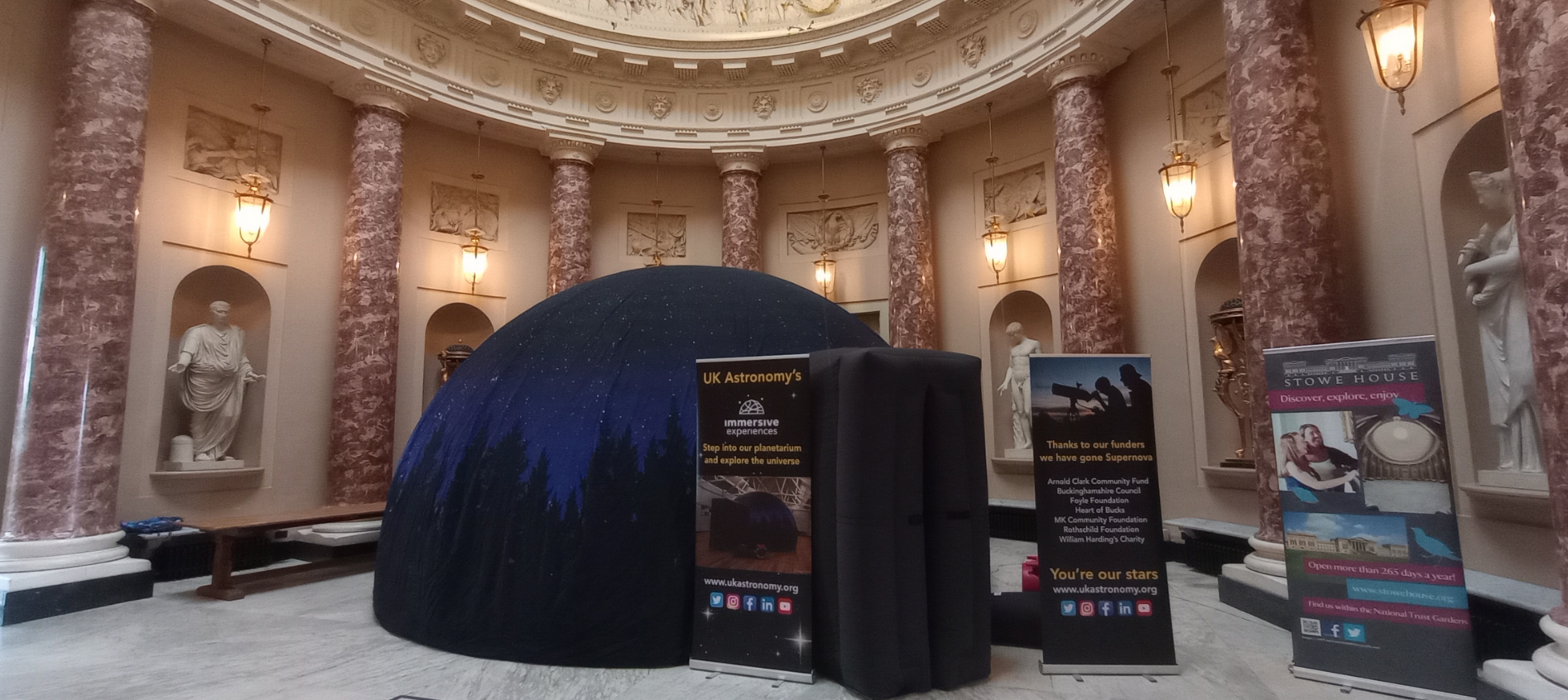 Planetarium Events at Stowe