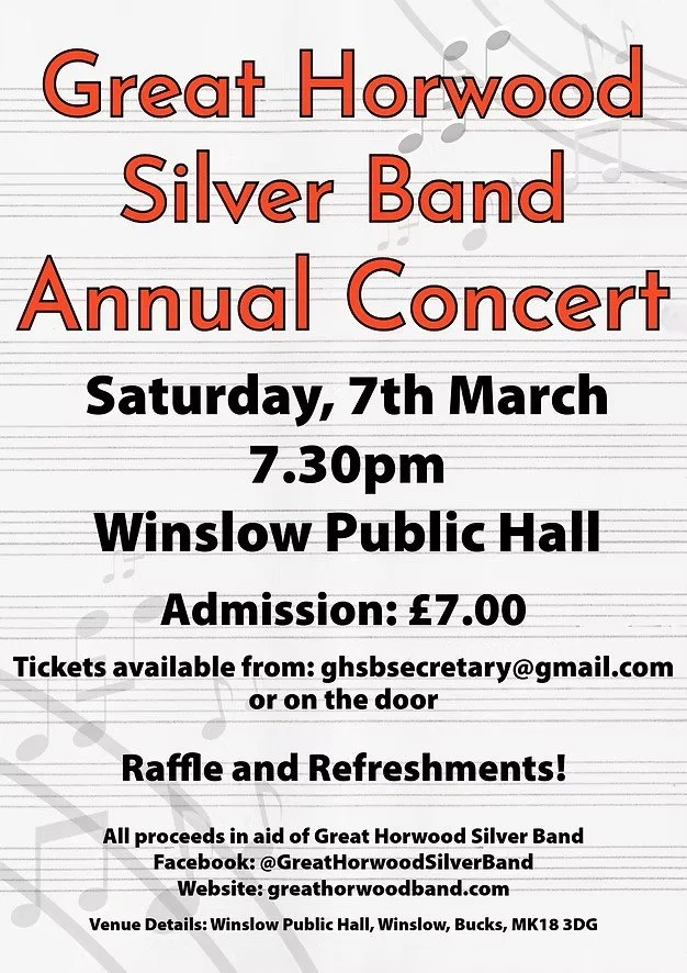 Great Horwood Silver Band Annual Concert
