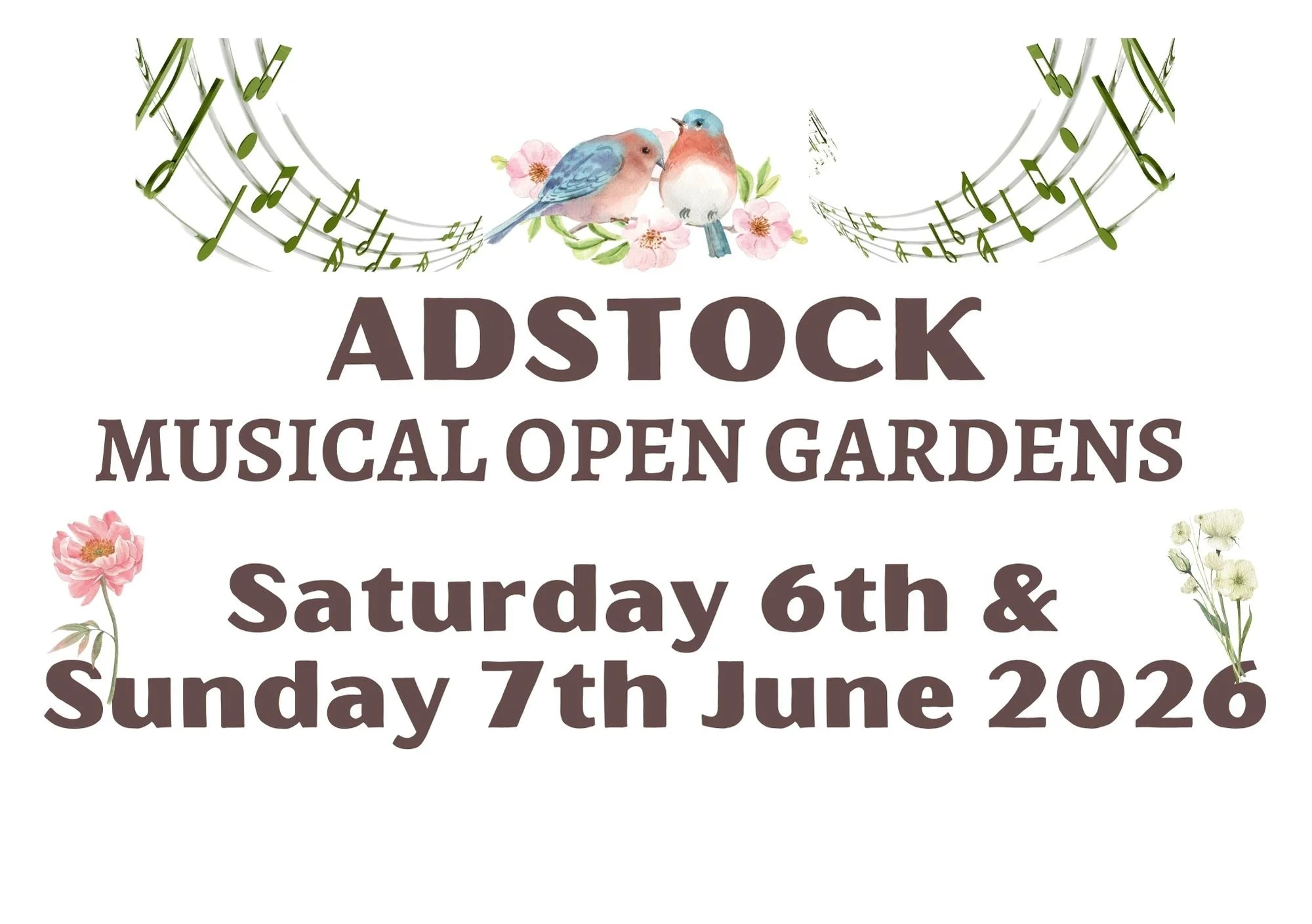 Adstock Musical Open Gardens 