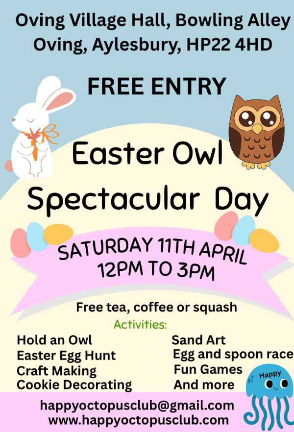 Easter Owl Spectacular Fun Day 