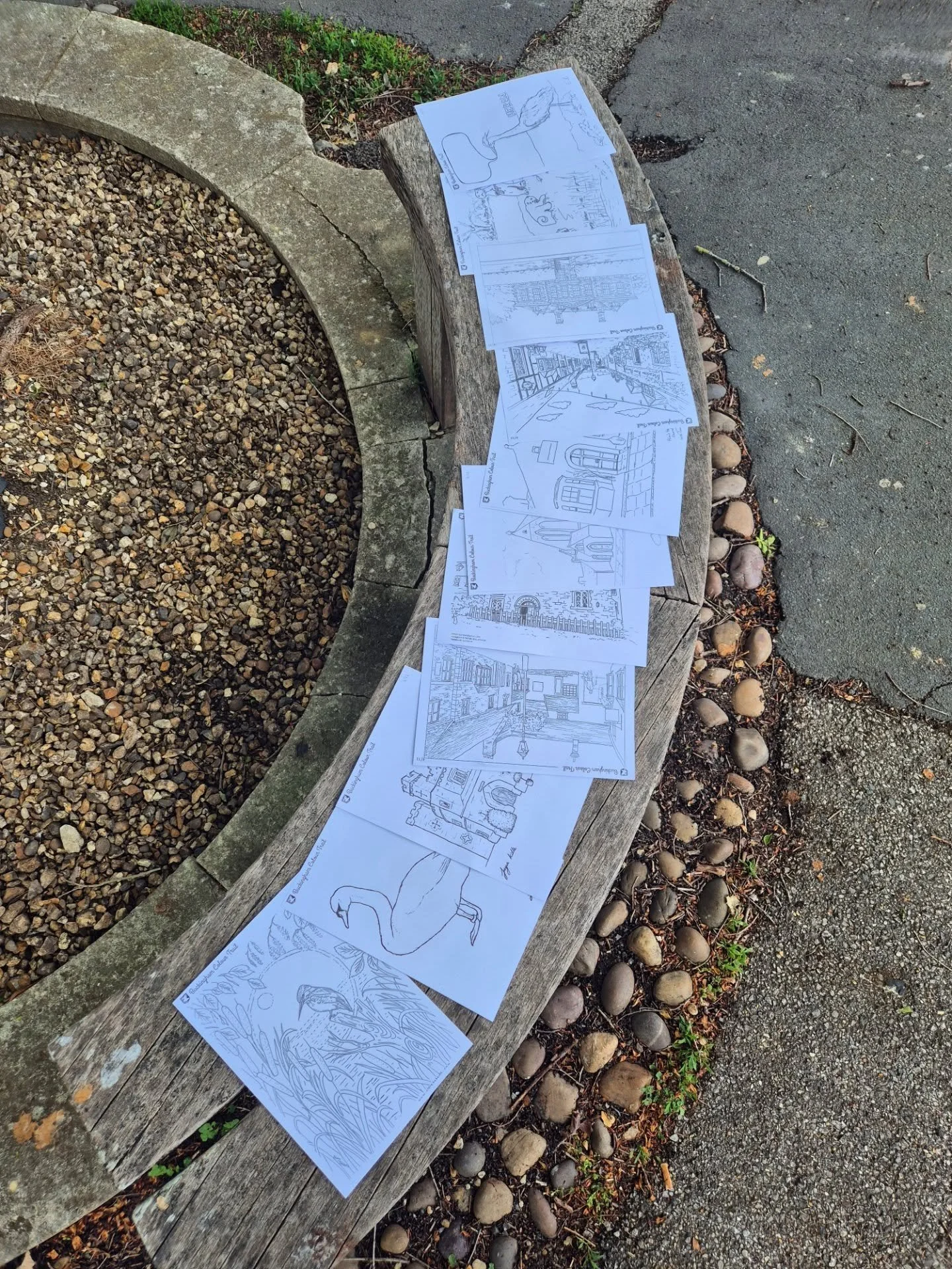 All 11 colouring sheets drawn by talented local artists available to collect during the colouring trail running from 21st May to 2nd of June! 🖍🐦

The colouring competition is open to adults too!

Which is your favourite sheet? 
#buckinghamcolourtra