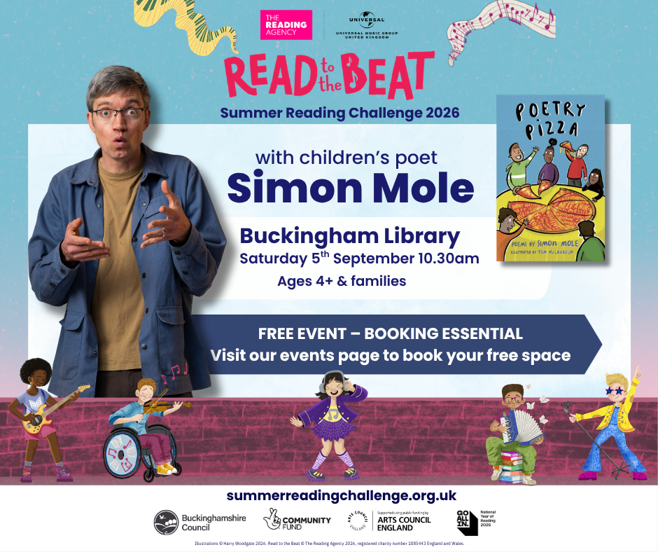 Read to the Beat at Buckingham Library