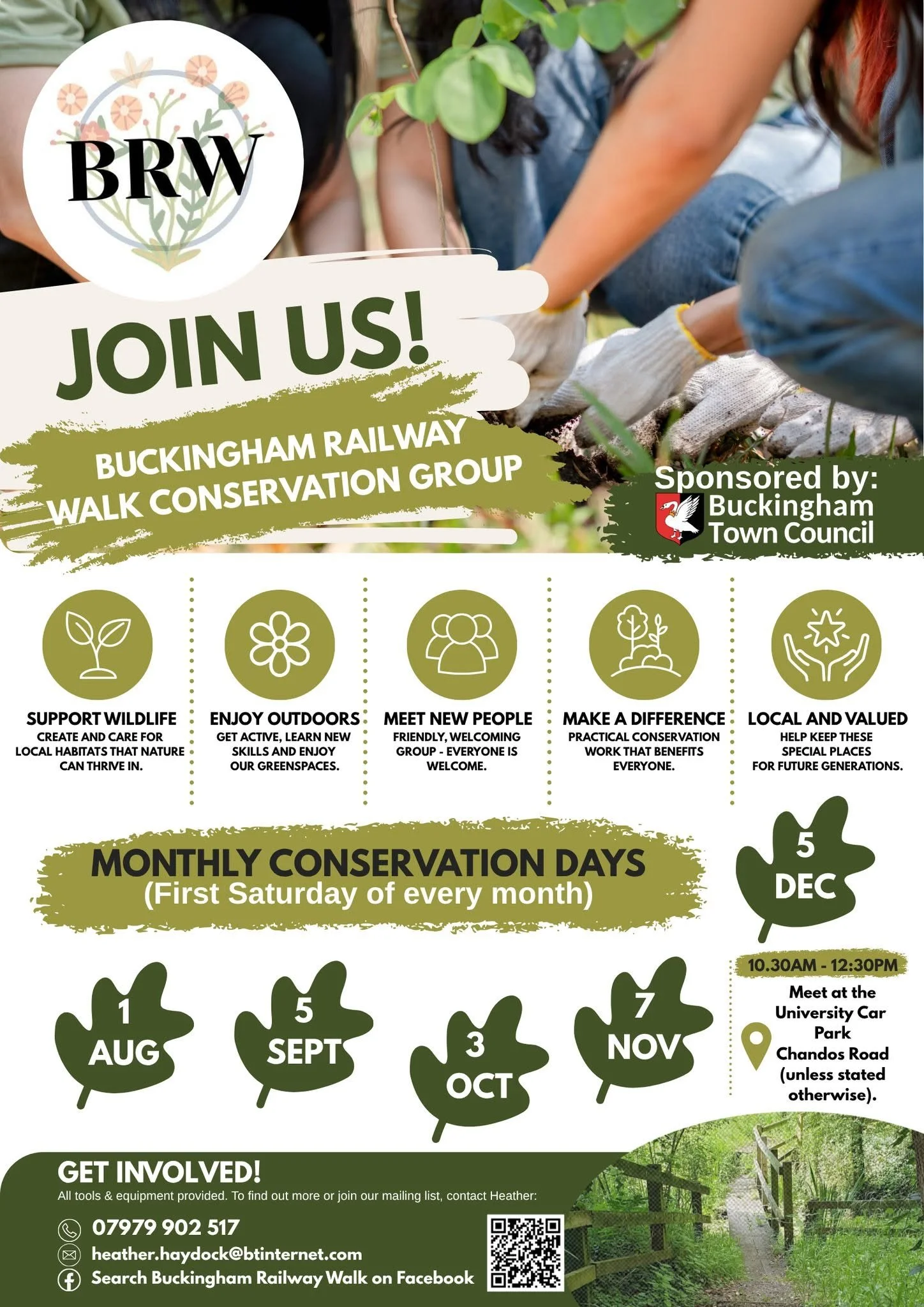 Buckingham Railway Walk Group Session 