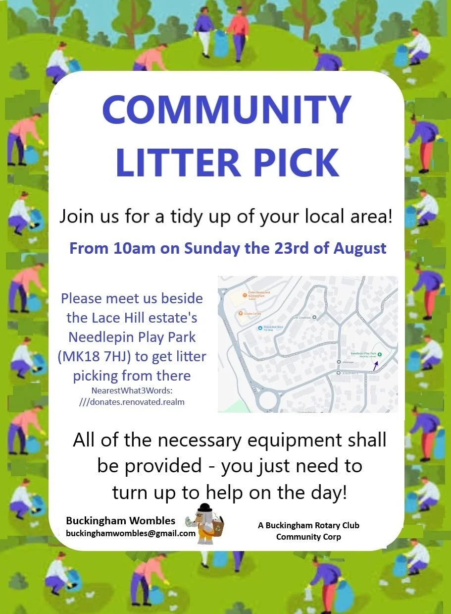 Buckingham Wombles Community Litter Pick