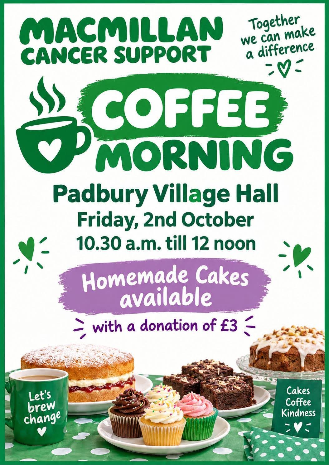 Macmillan Coffee Morning