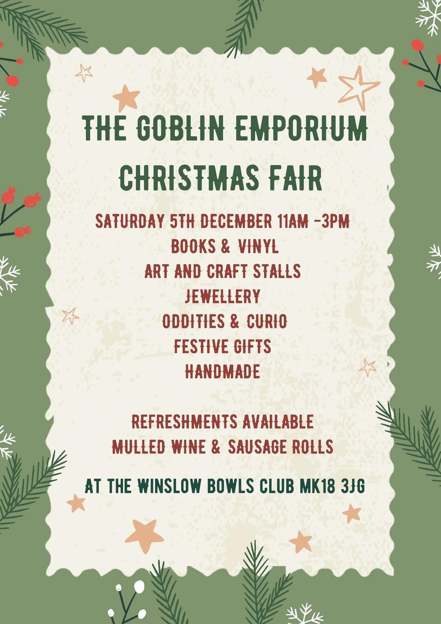 The Goblin Emporium Christmas fair