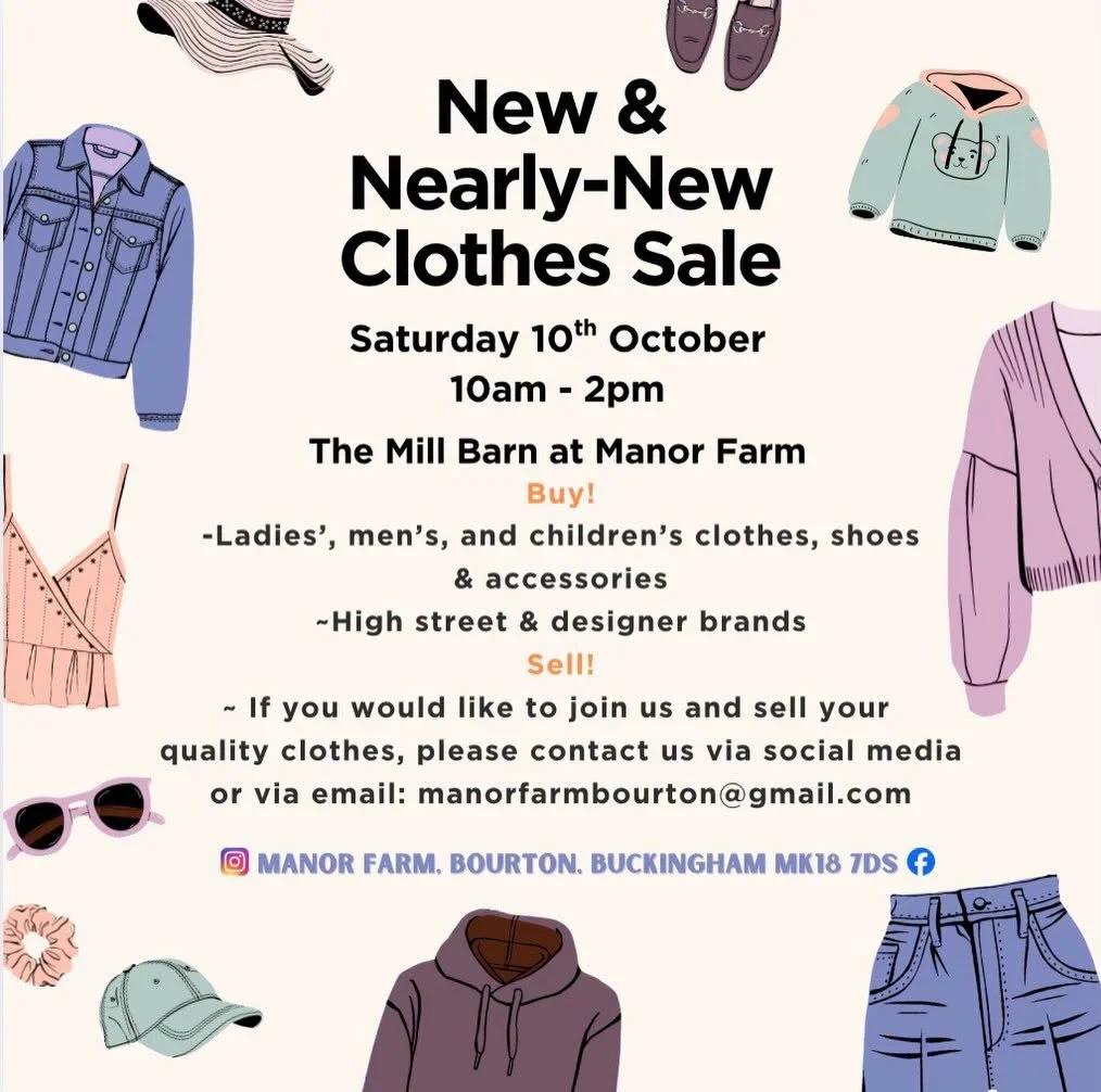 Manor Farm New and Nearly-New Clothes Sale