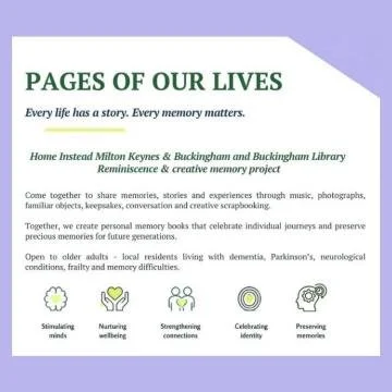 ‘Pages of our Lives’ at Buckingham Library
