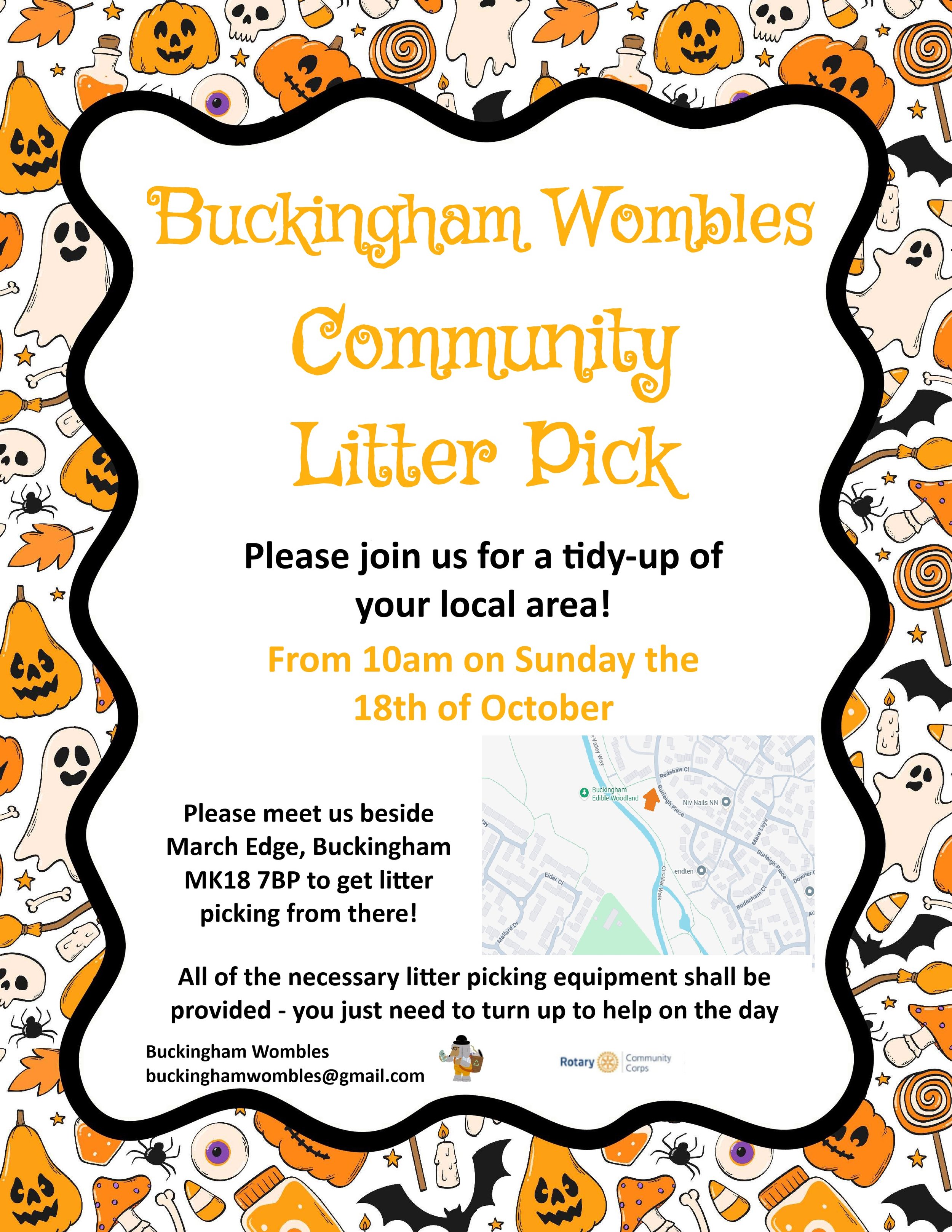 Buckingham Wombles Group Litter Pick