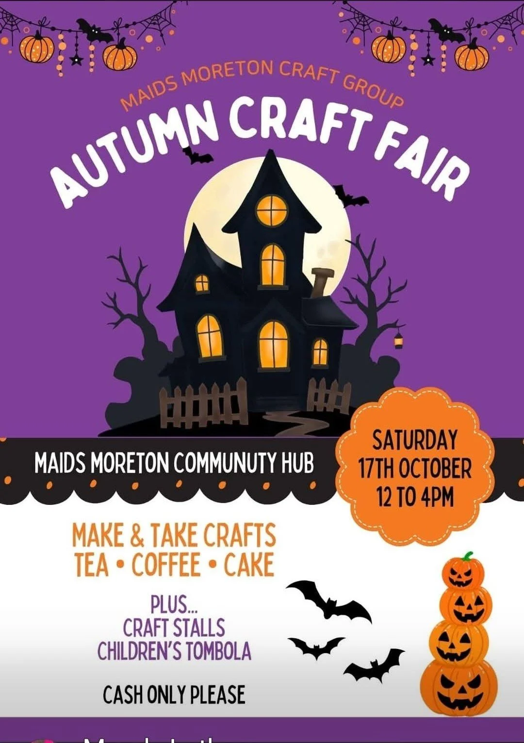 Maids Moreton Craft Group Autumn Craft Fair