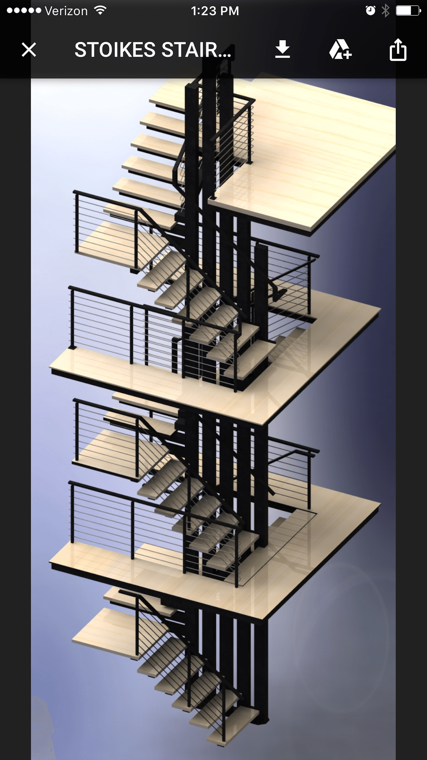 Staircase Birch and Metal Full DrawingPNG.PNG