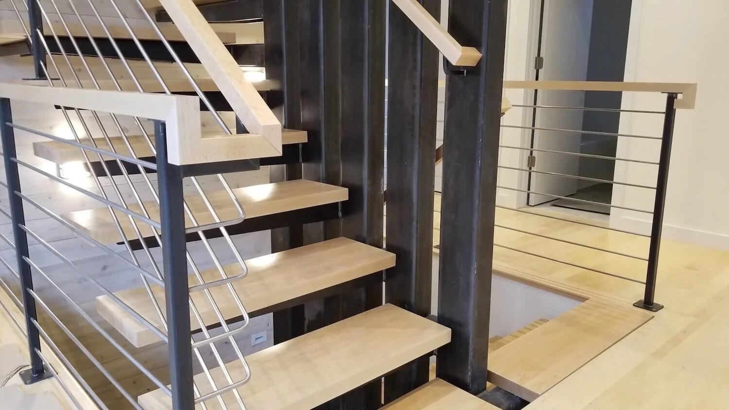 Staircase Birch and Metal.JPG