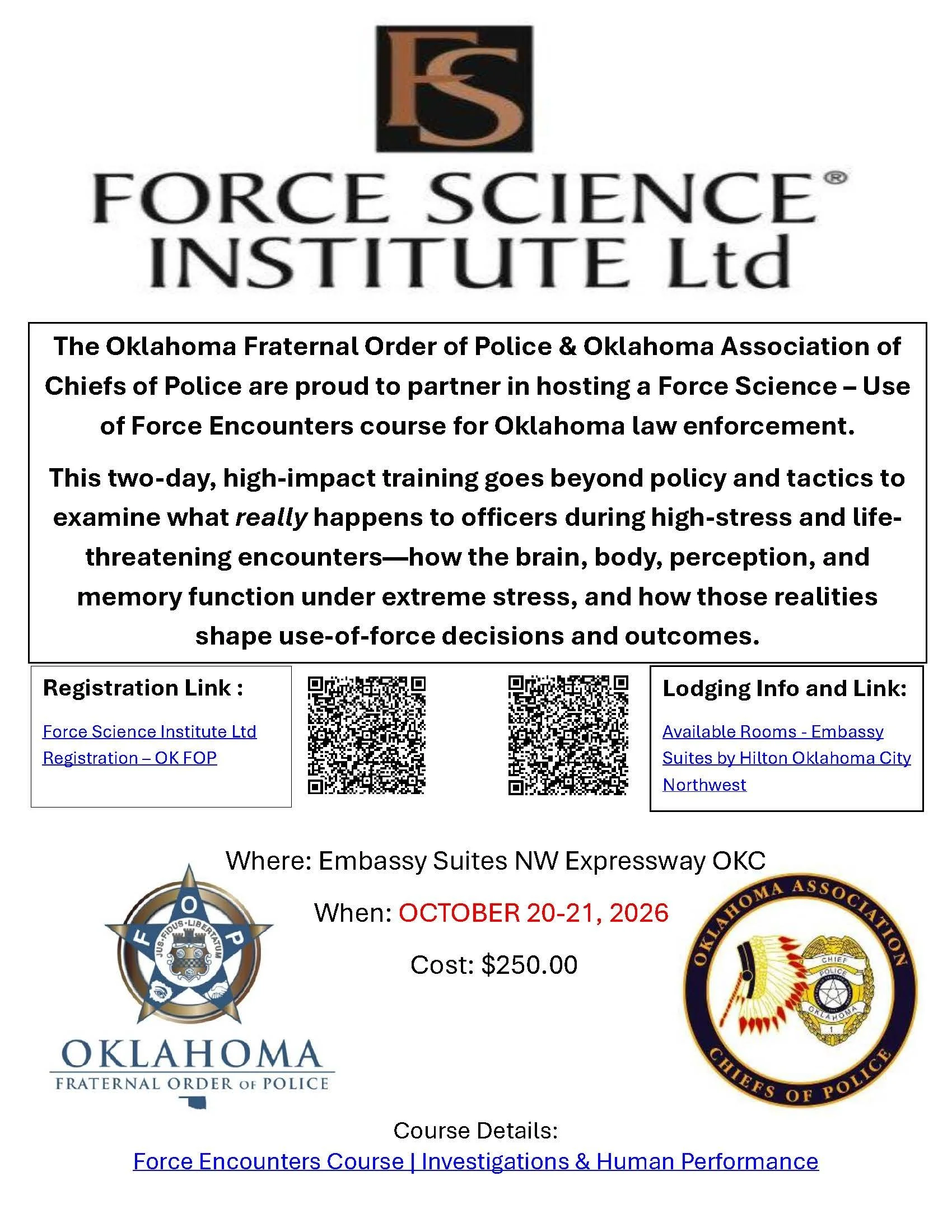Use of Force Encounters