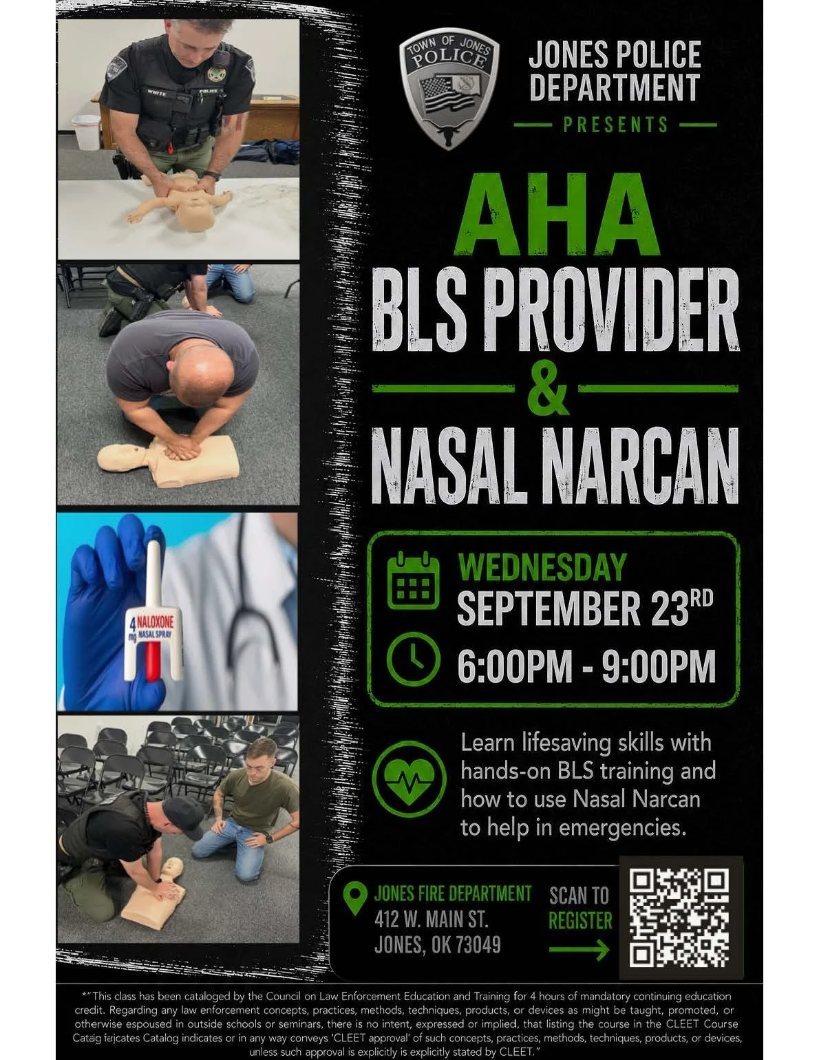 CPR and Nasal Narcan Training