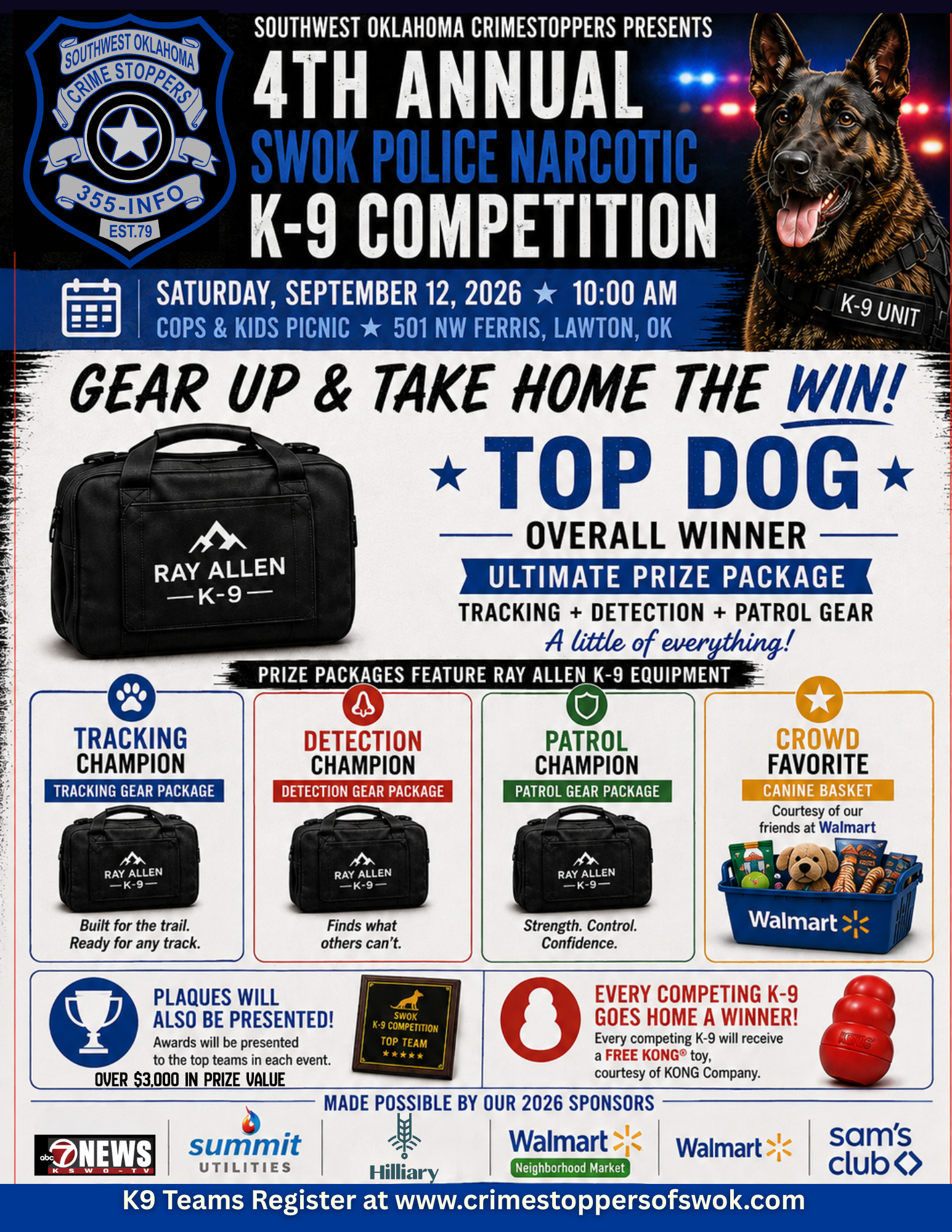 4th Annual SWOK Police Narcotic K-9 Competition