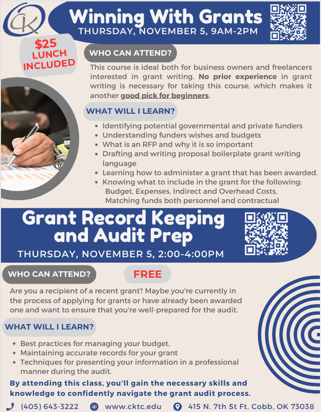 Winning With Grants/Grant Record Keeping and Audit Prep
