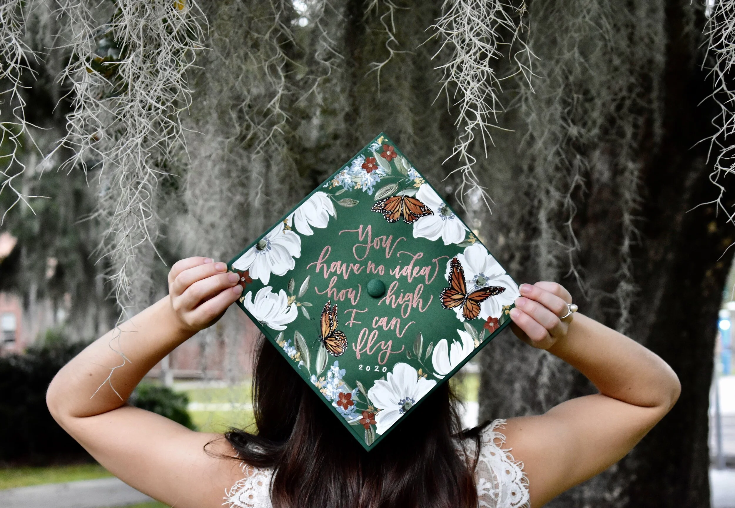 Custom Graduation Cap Topper, moderate detail