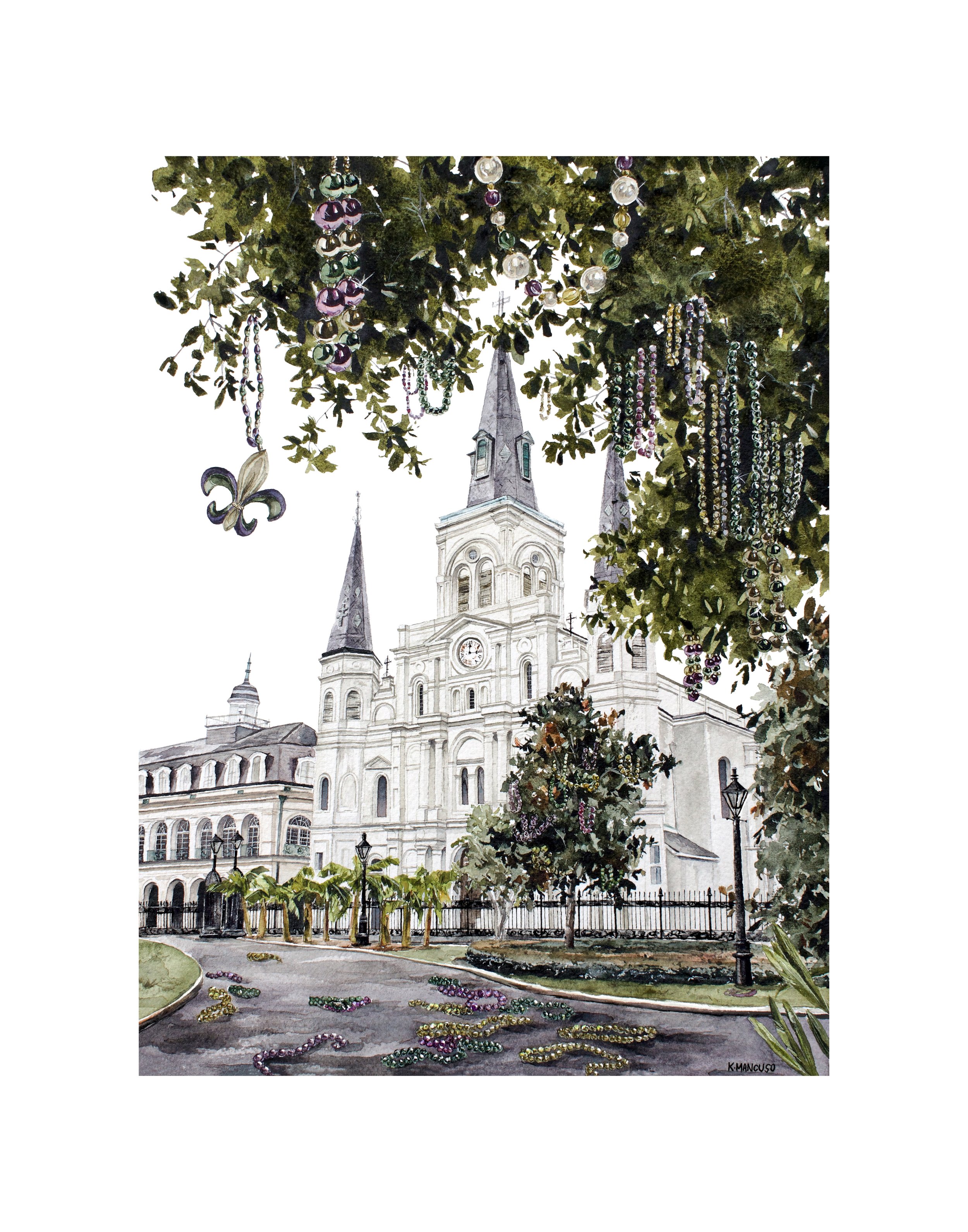 “Parading around the Quarter” print profile.jpg