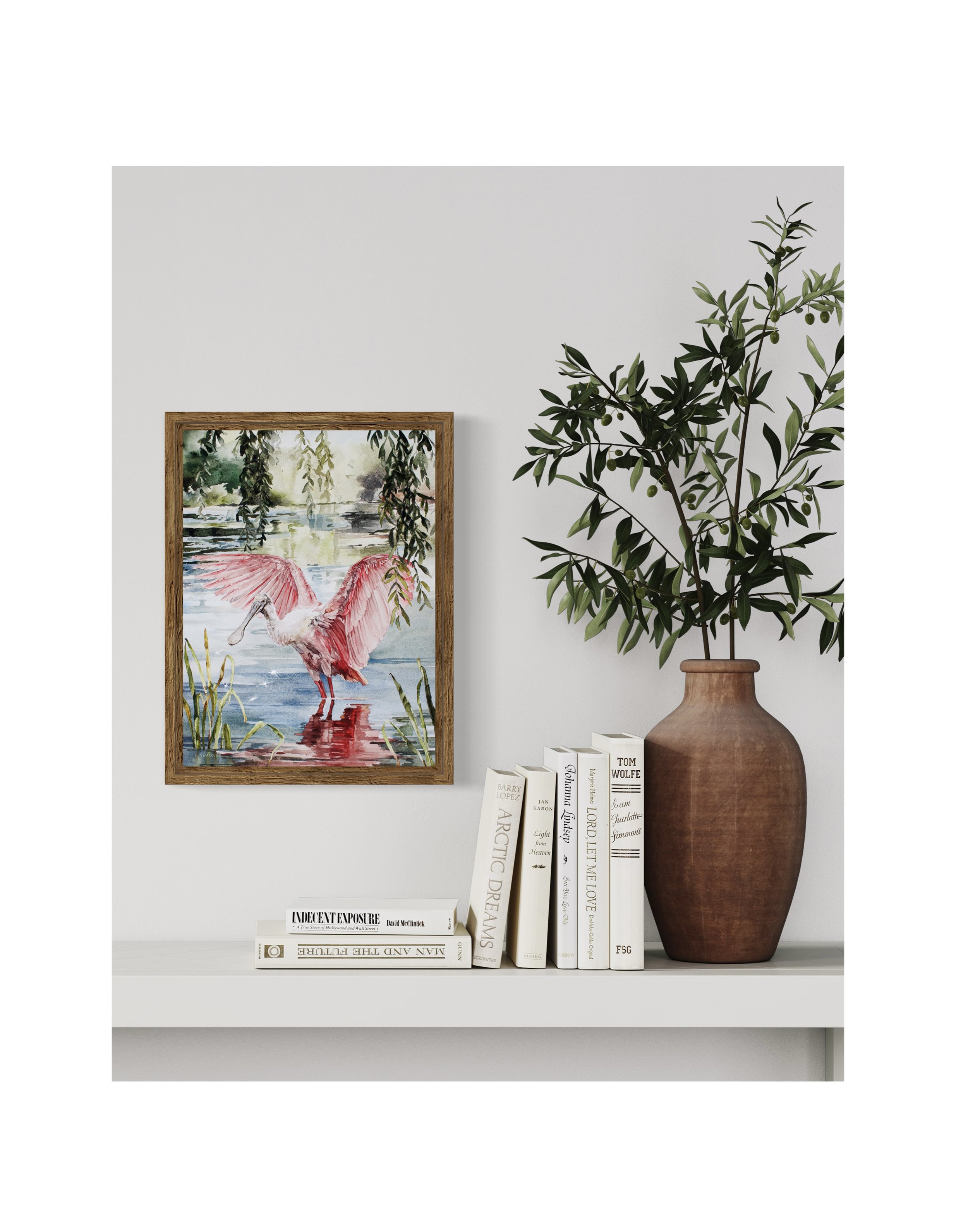 Testing the Waters Framed Print.jpg
