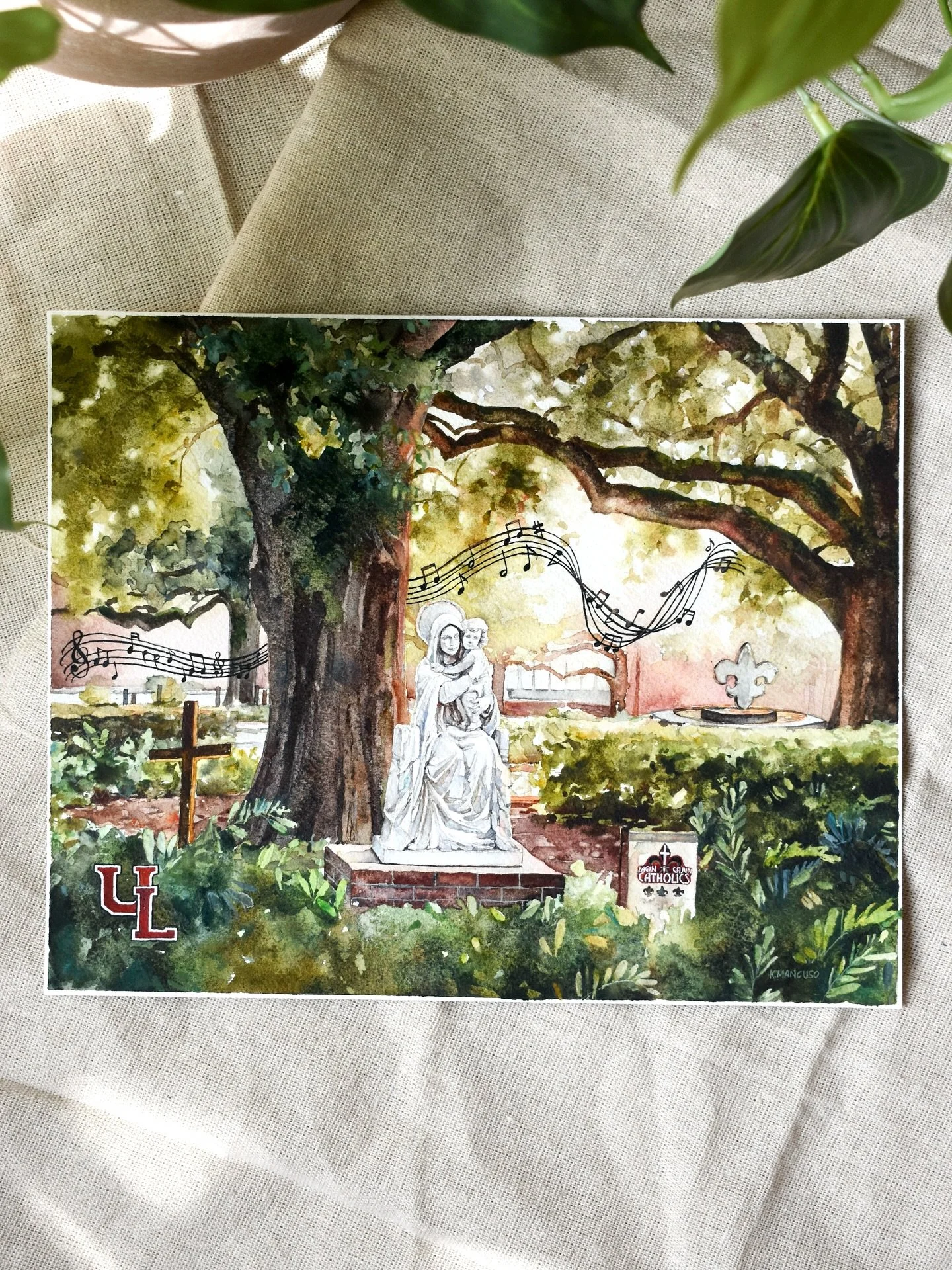 This sweet collector of mine wanted to include so many good things to commemorate her time spent at @ullafayette and I was honored to be the one to capture it all🫡✨🌳🎼 

🎶 The musical notes in the background highlights her talent that she shared l