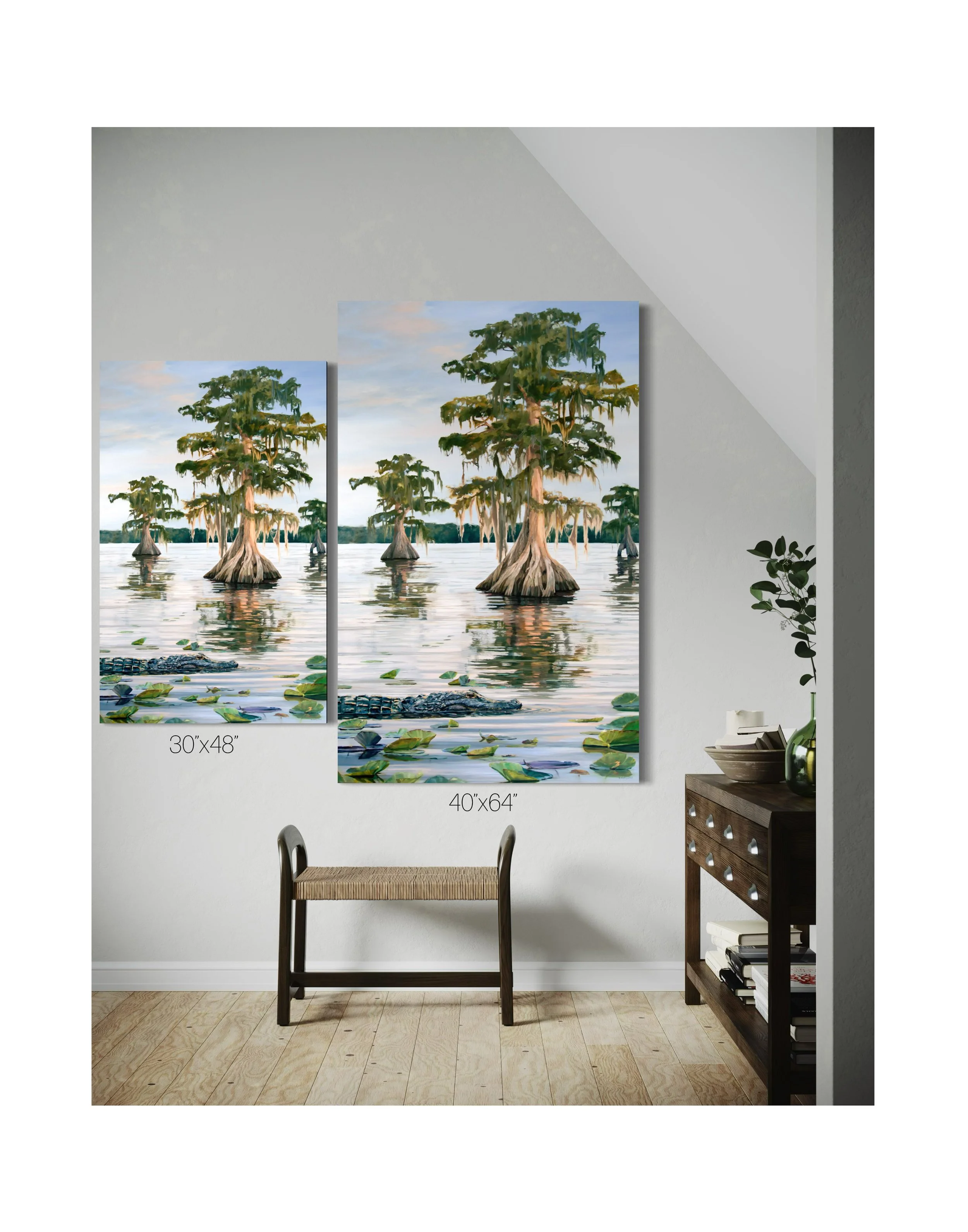 Just drifting bayou canvas sizes.jpg