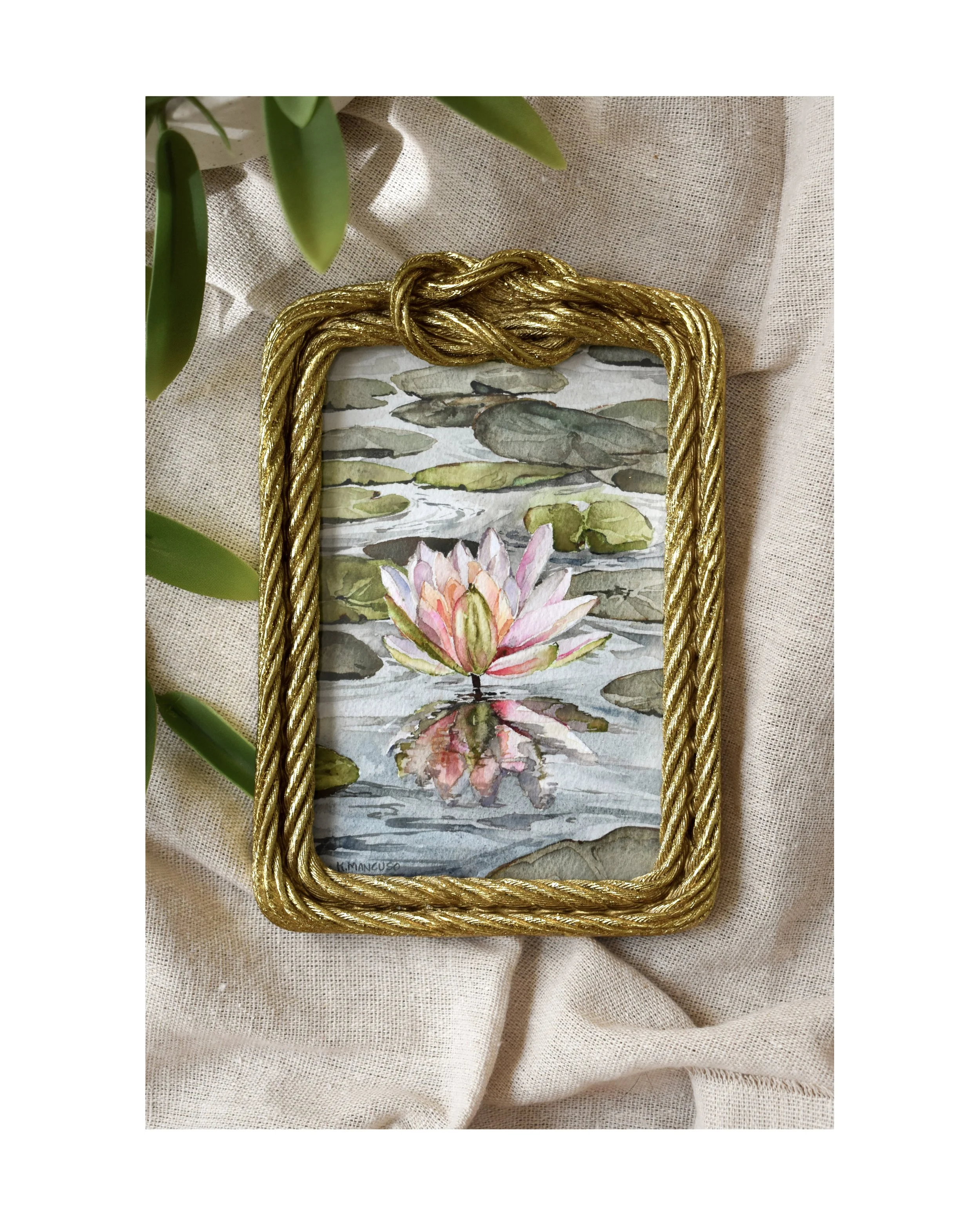 A MOMENT OF PEACE - Framed Original